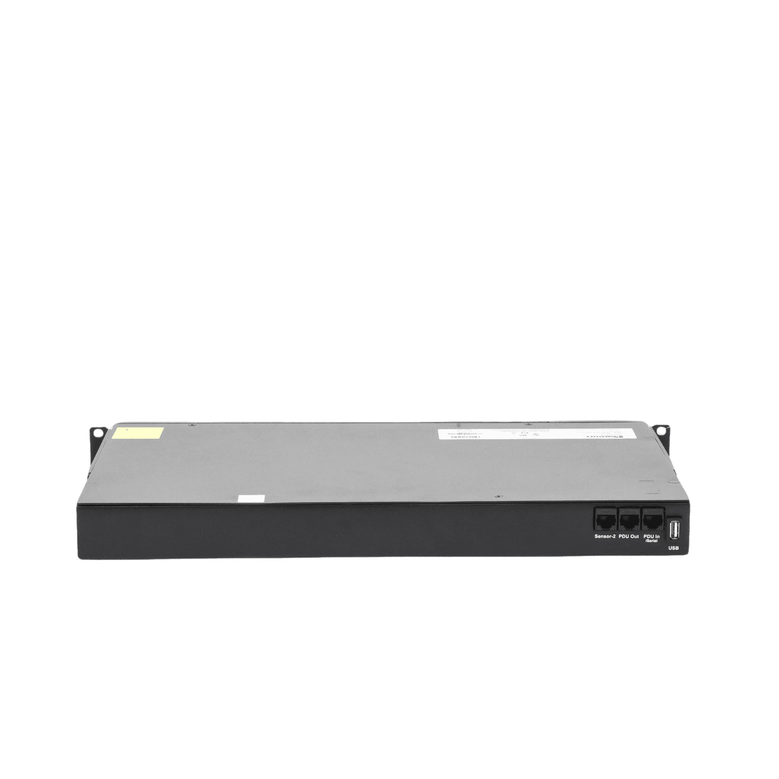 PDU Switchable y Monitoreable por Toma (MS) para Distribución de Energía, Enchufe de Entrada NEMA 5-15P, Con 8 Salidas 5-20R, Horizontal 19in, 120 Vca, 15 Amp, 1UR P08E14M - PANDUIT