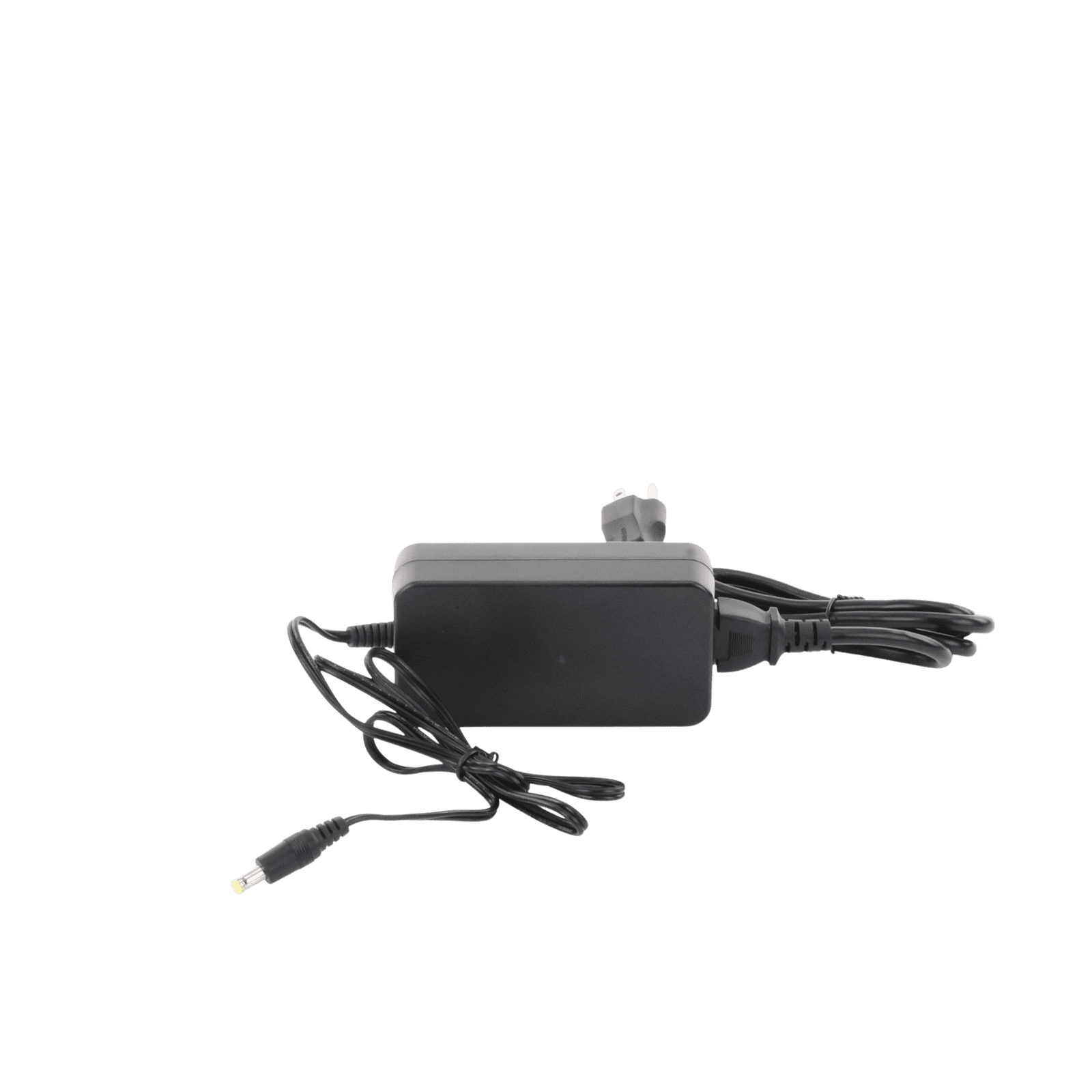 Adaptador de Pared con Cables de Extensión para Mayor Alcance 12 Vcc / 5 Amperes / Profesional / 0.5 metros a la toma de alimentación / 0.5 metros a la conexión del dispositivo P12DC5A - EPCOM POWERLINE