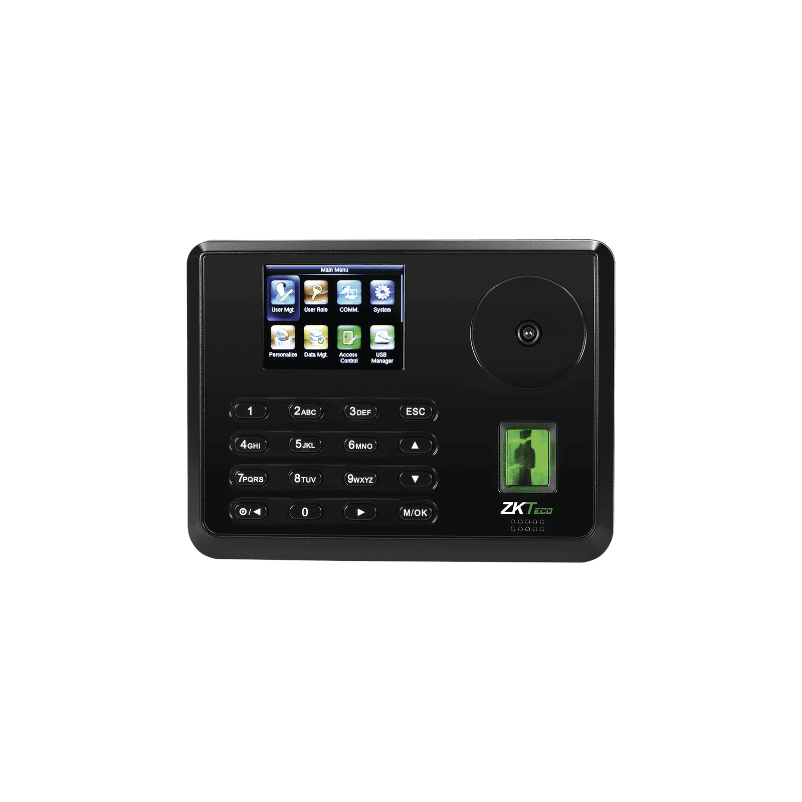 Terminal Biométrica de Palma y Huella Digital para Gestión de Asistencia y Control de Acceso P160 - ZKTECO