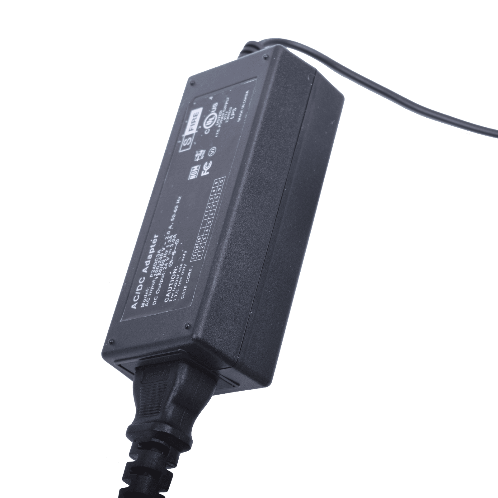 Fuente de Poder de 24 Vcc Regulado @ 3A / UL / Voltaje de Entrada de 100-240 Vca P24DC3A - EPCOM POWERLINE