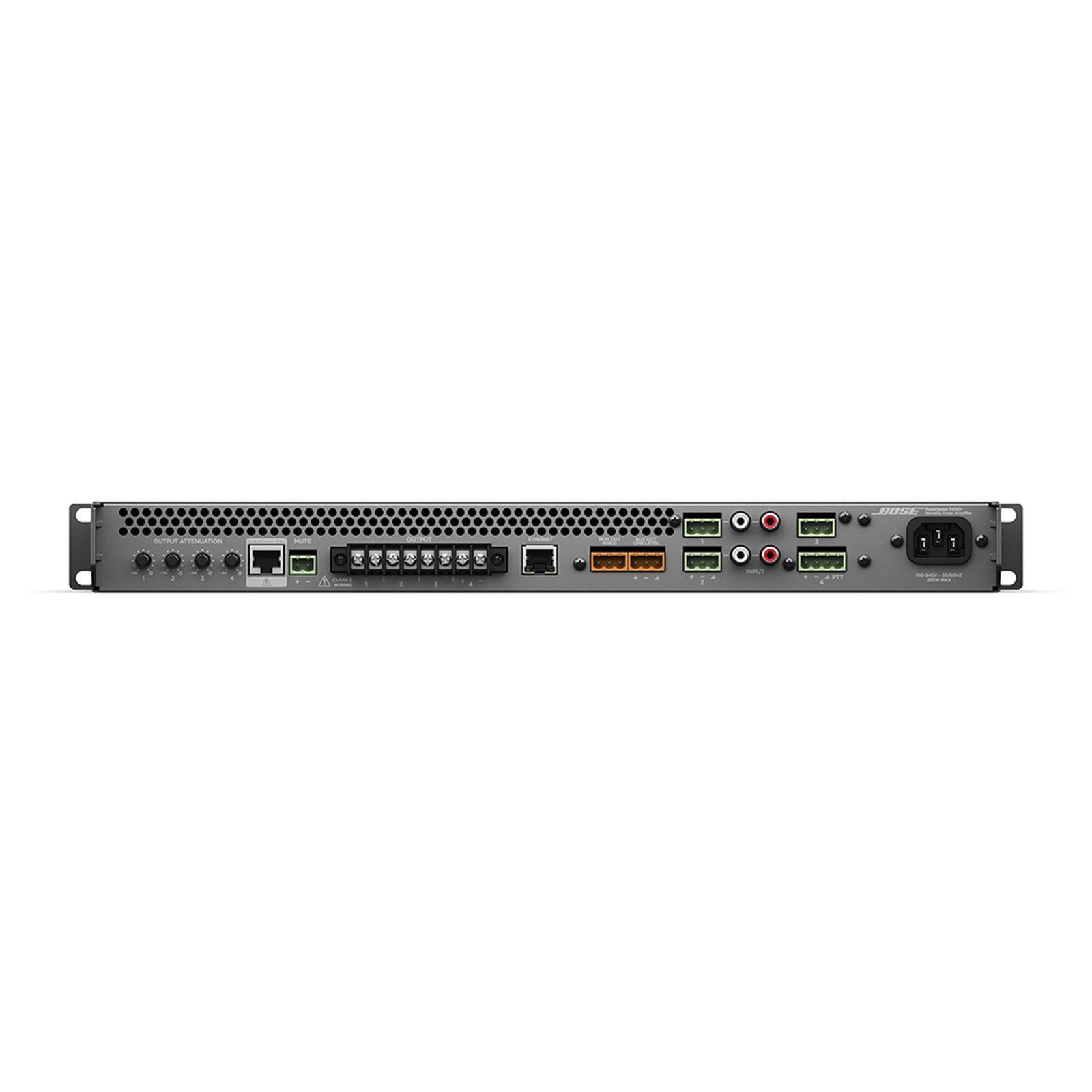 (808930-0220) PowerSpace Amplificador 4x150W DSP 4-8 ohms 70/100V P4150PLUS - BOSE PROFESSIONAL