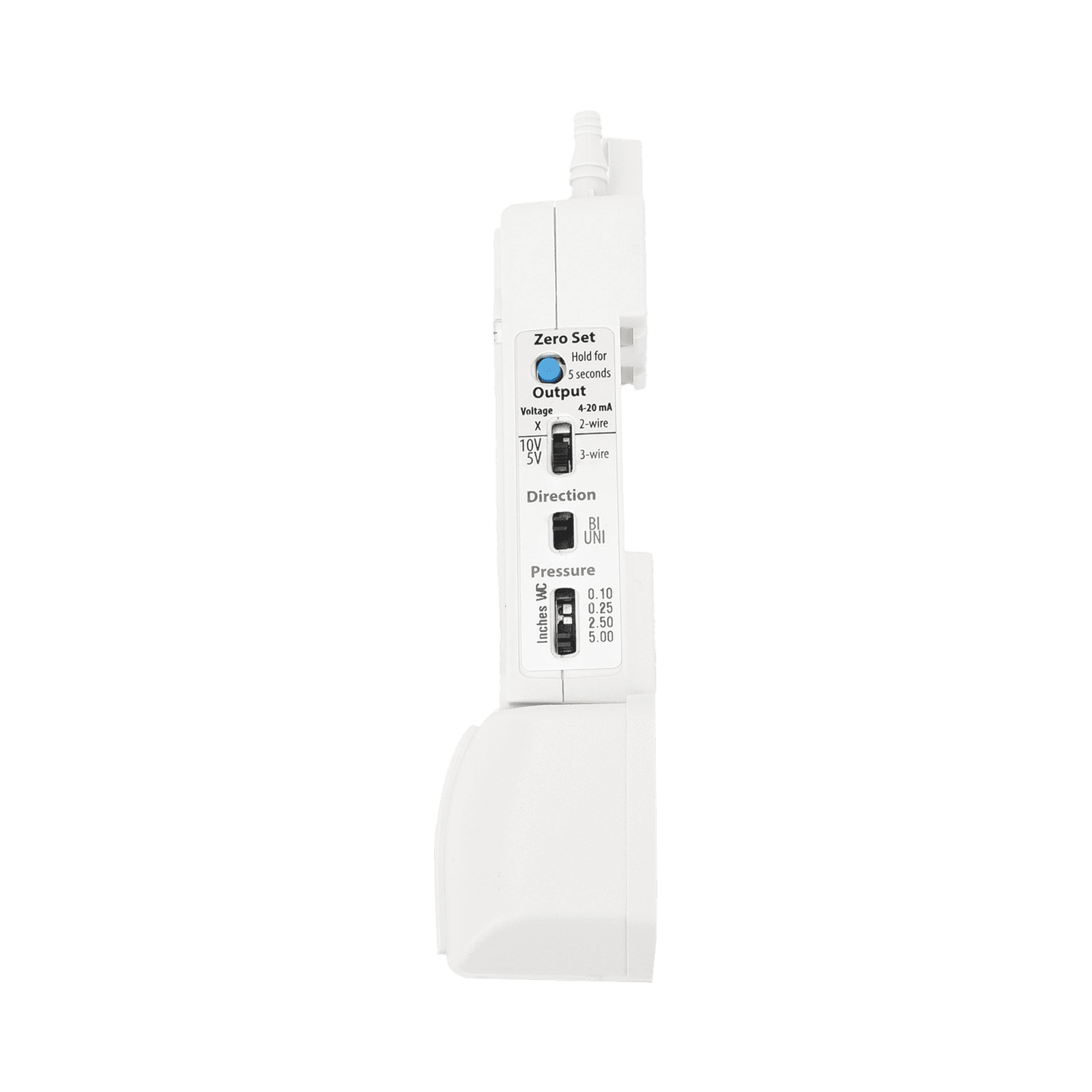 Sensor de Presión 5.0″ Adj Univer Display/Sonda Bymounting Orientation, 24 Vac. Incluye interruptores auxiliares internos y cables de cableado aislados de teflón. CE UL cUL P7660D0500D - HONEYWELL BMS