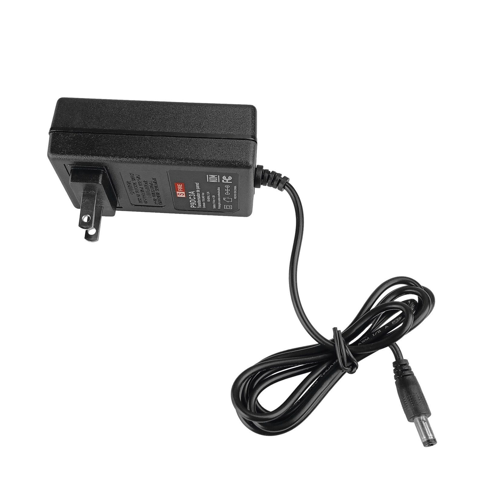 9 Vcc / 3 A / Adaptador de voltaje / Voltaje de Entrada de 100-240 Vca / Para Usos Múltiples / Video Vigilancia, Acceso, Asistencia, Alarmas, Etc. P9DC3A - SFIRE