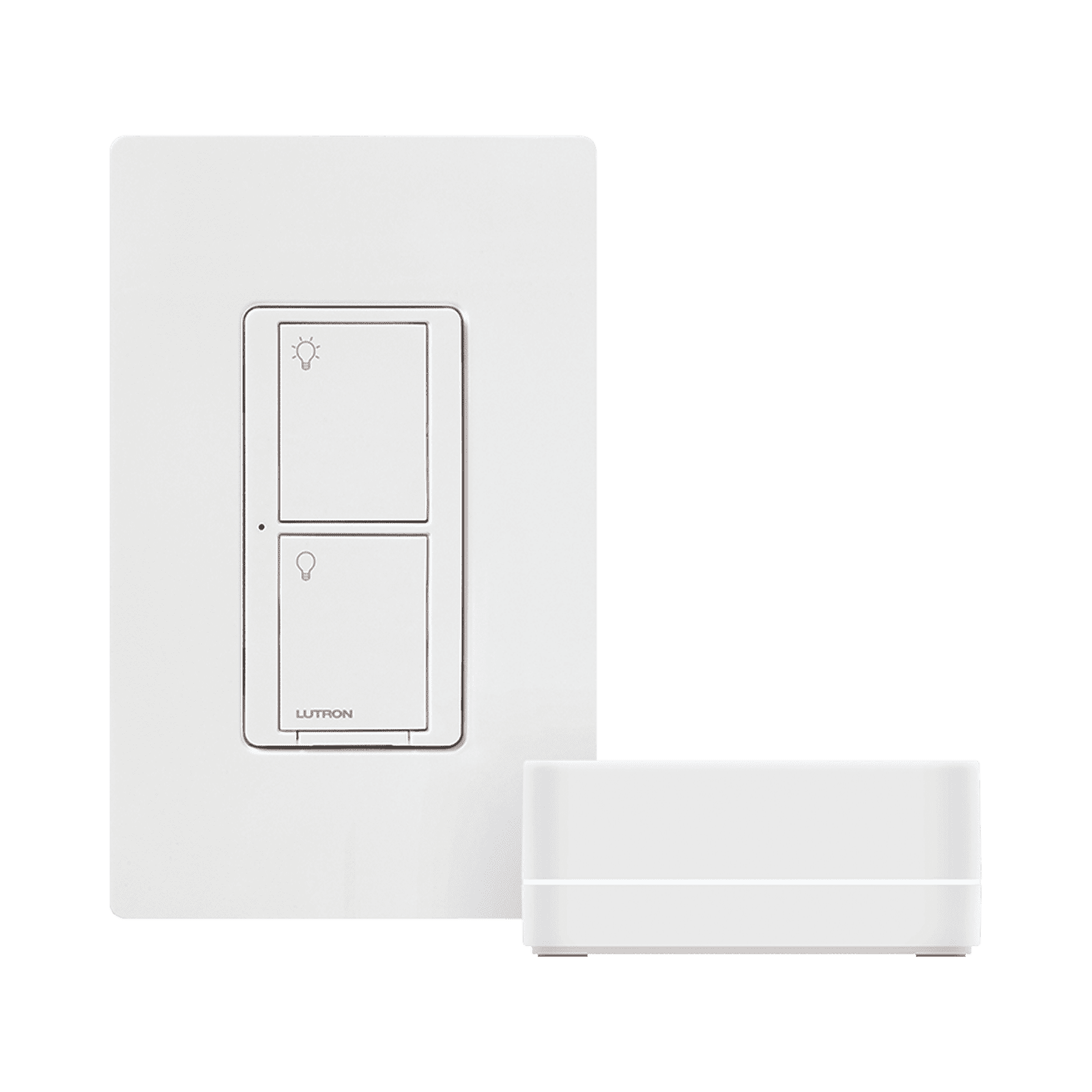 (Caseta Wireless) Kit Hub controlador, interruptor On/Off y placa. PBDGPKG1WS - LUTRON CASETA WIRELESS