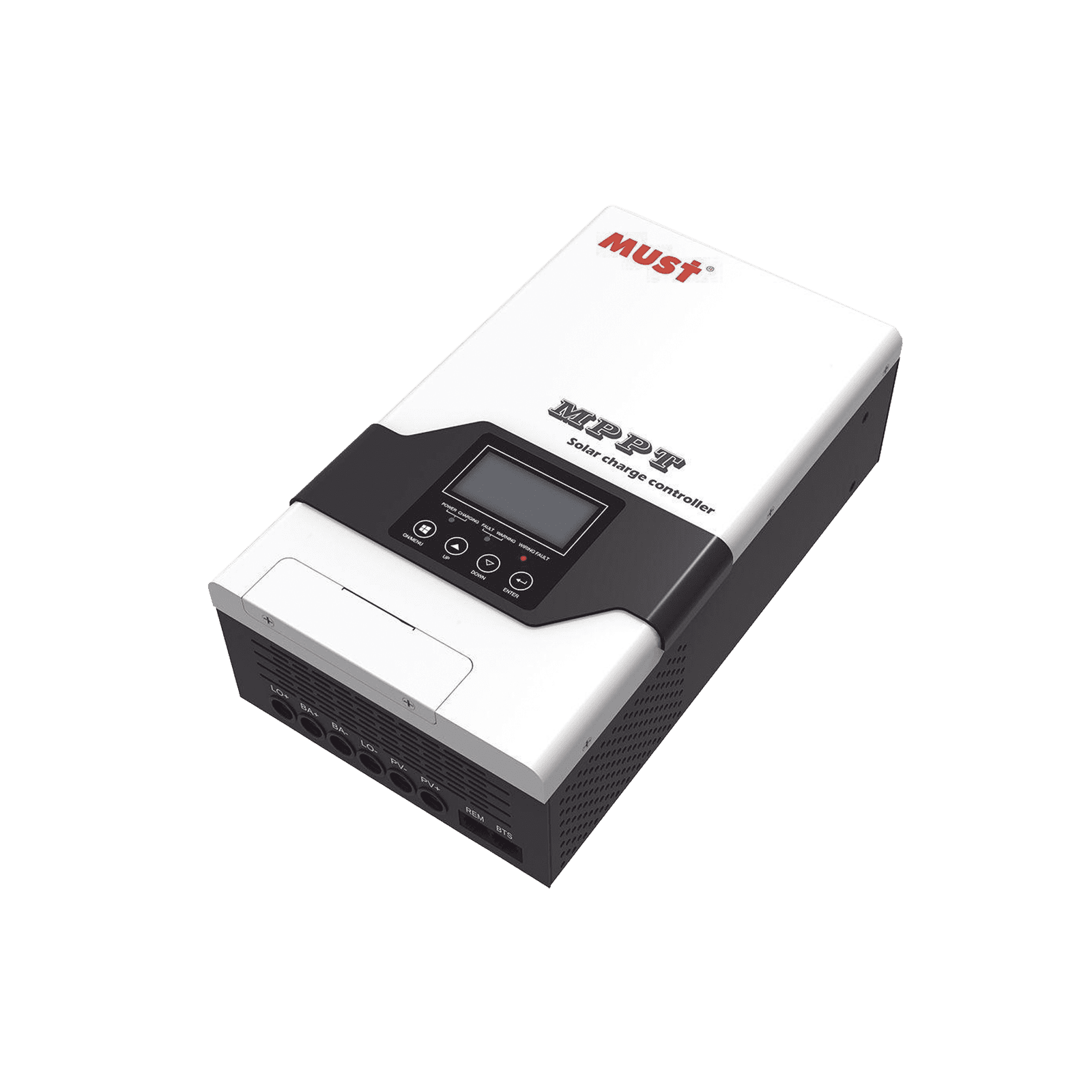 Controlador Solar MPPT 80A 12/24/36/48V, Máximo Voltaje de Circuito Abierto Voc 245Vcc, Configurable para Baterías de Litio PC188025F - MUST