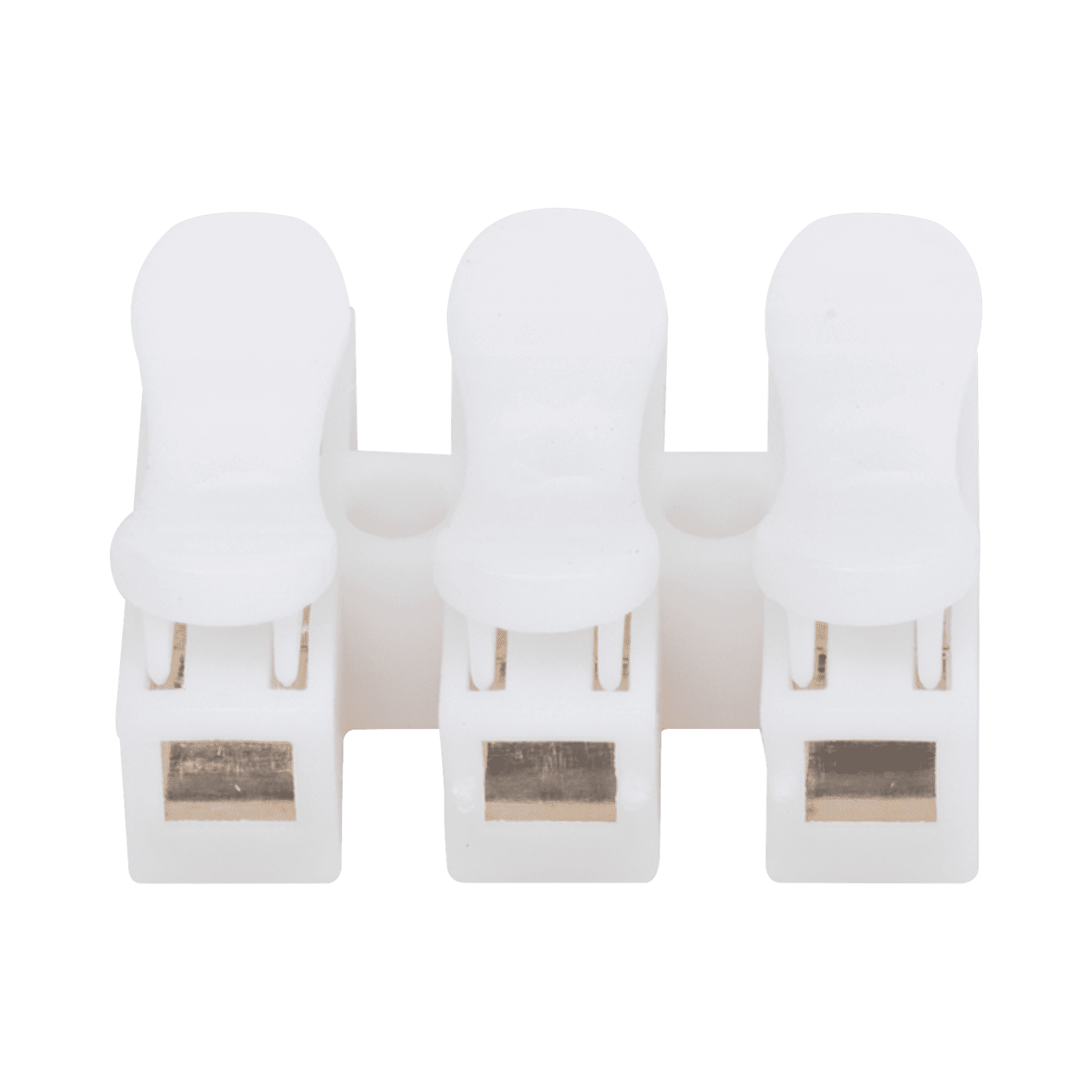 Conector tipo PUSH de 3 Contactos / Para una Conexión Rápida / Puentes de Cables PCON3 - EPCOM POWERLINE
