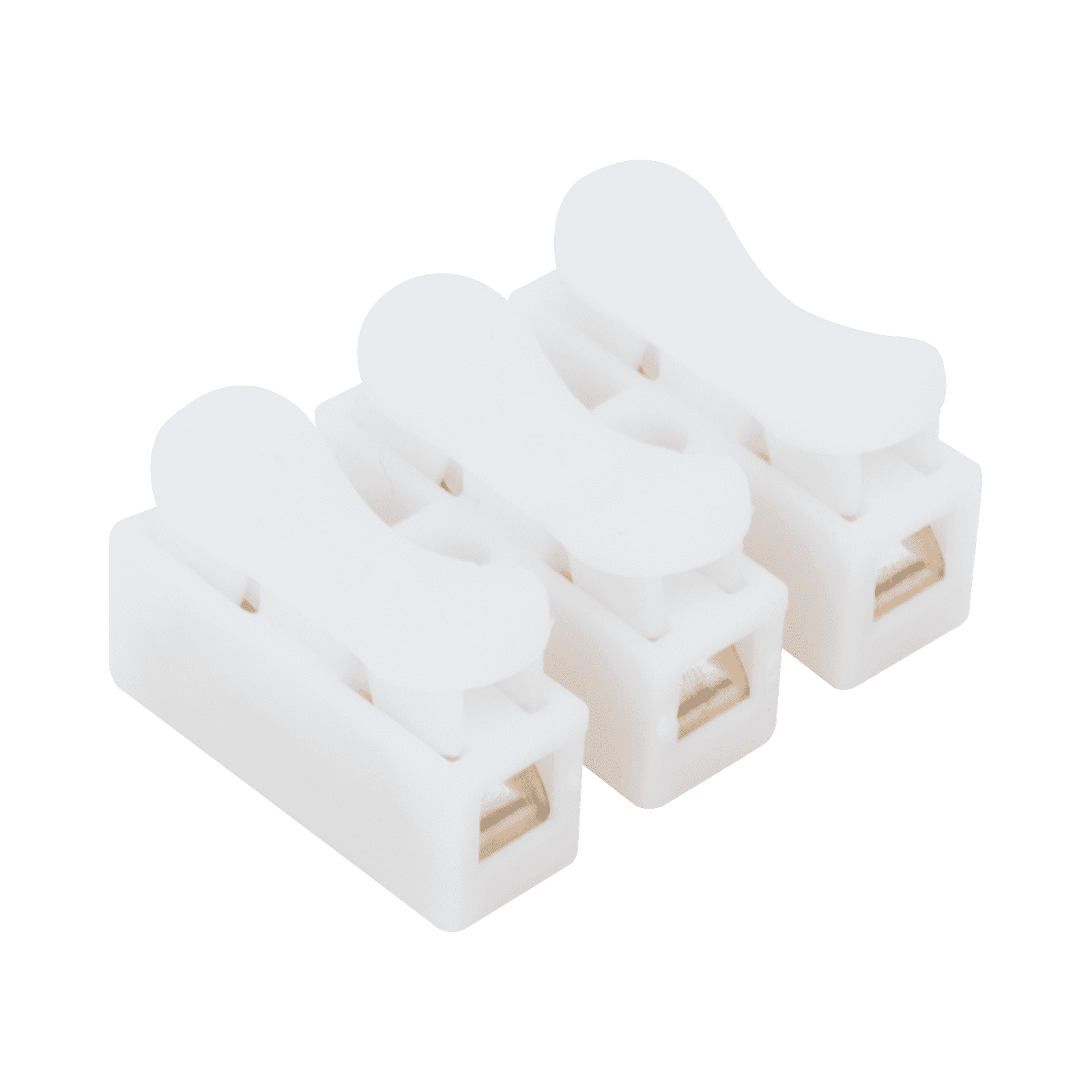 Conector tipo PUSH de 3 Contactos / Para una Conexión Rápida / Puentes de Cables PCON3 - EPCOM POWERLINE