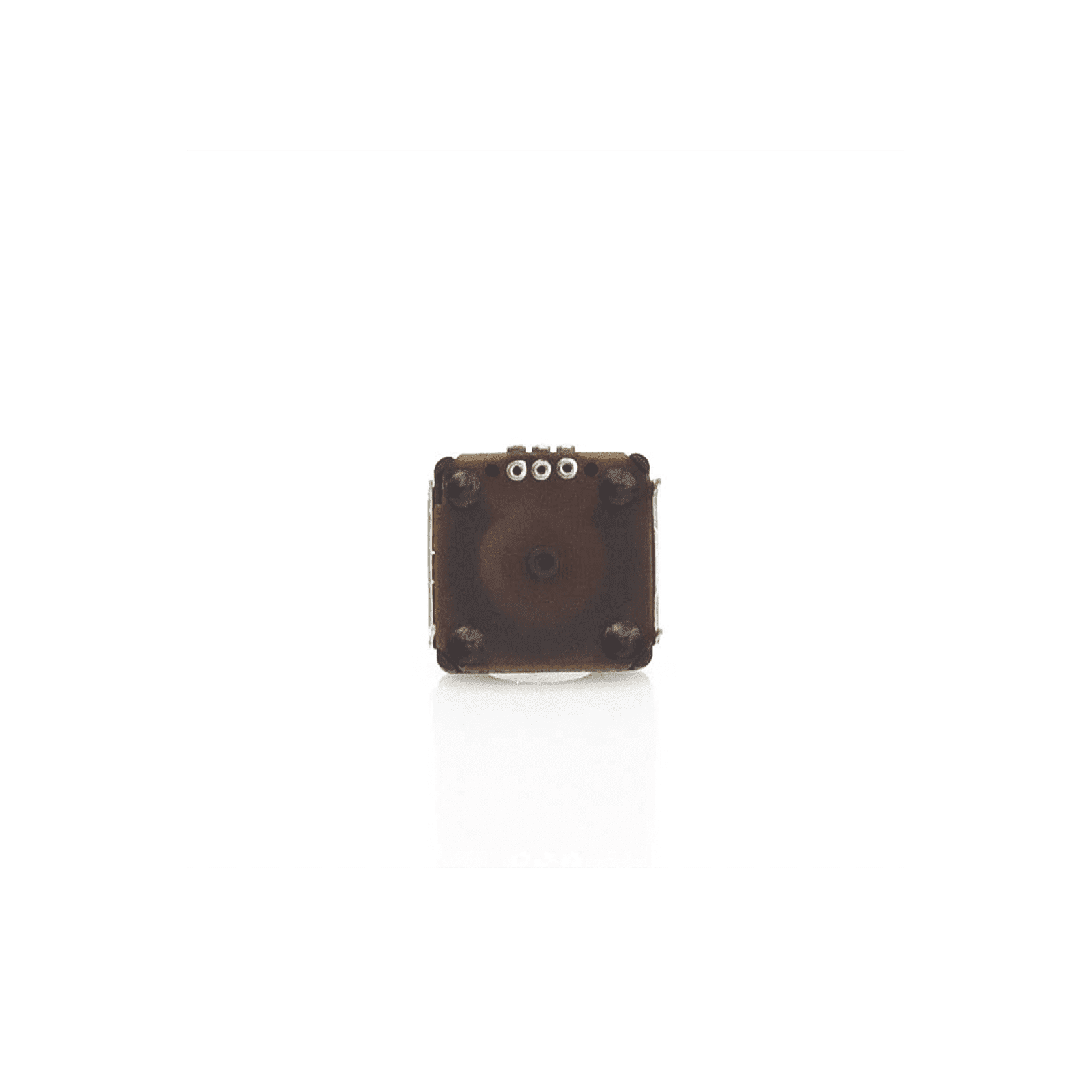 Potenciómetro Cuadrado de 22 mm, 100k Ohm, 3/4 Watt, 1 Vuelta, para Montaje en Panel del Monitor de Servicio R2600-D. PCW1J-C28-KAB104L - SYSCOM