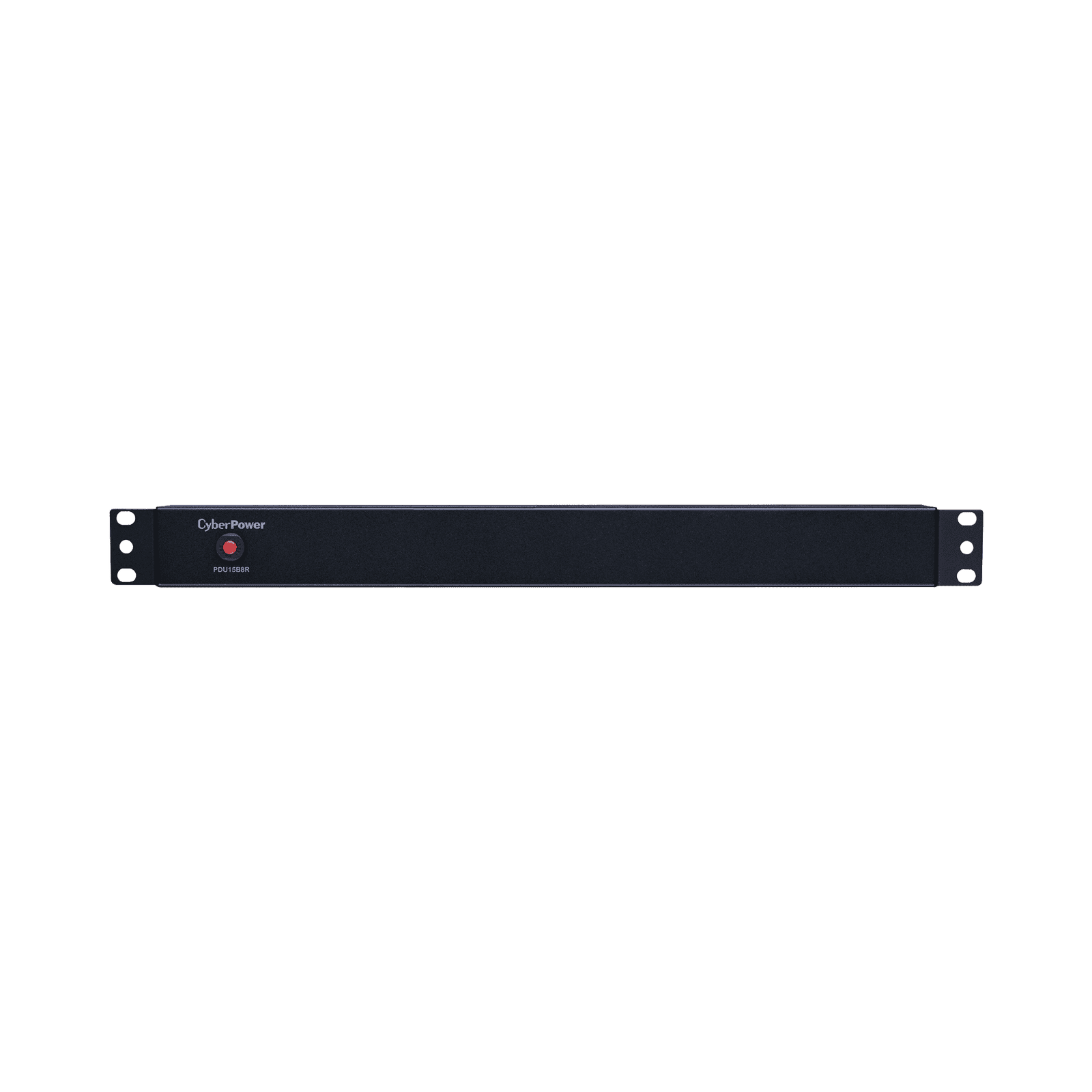 PDU Básico Para Distribución de Energía, Con 8 Tomas NEMA 5-15R Traseras, 1UR, 15 Amp, 120 Vca PDU15B8R - CyberPower