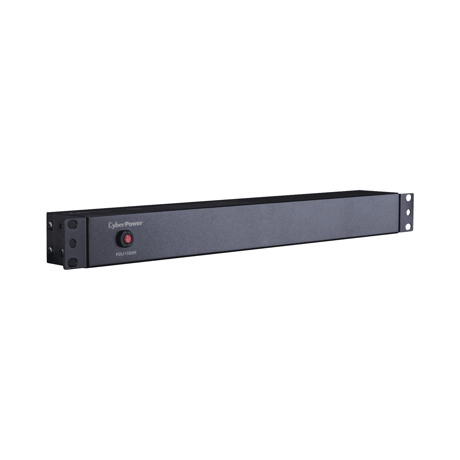 PDU Básico Para Distribución de Energía, Con 8 Tomas NEMA 5-15R Traseras, 1UR, 15 Amp, 120 Vca PDU15B8R - CyberPower