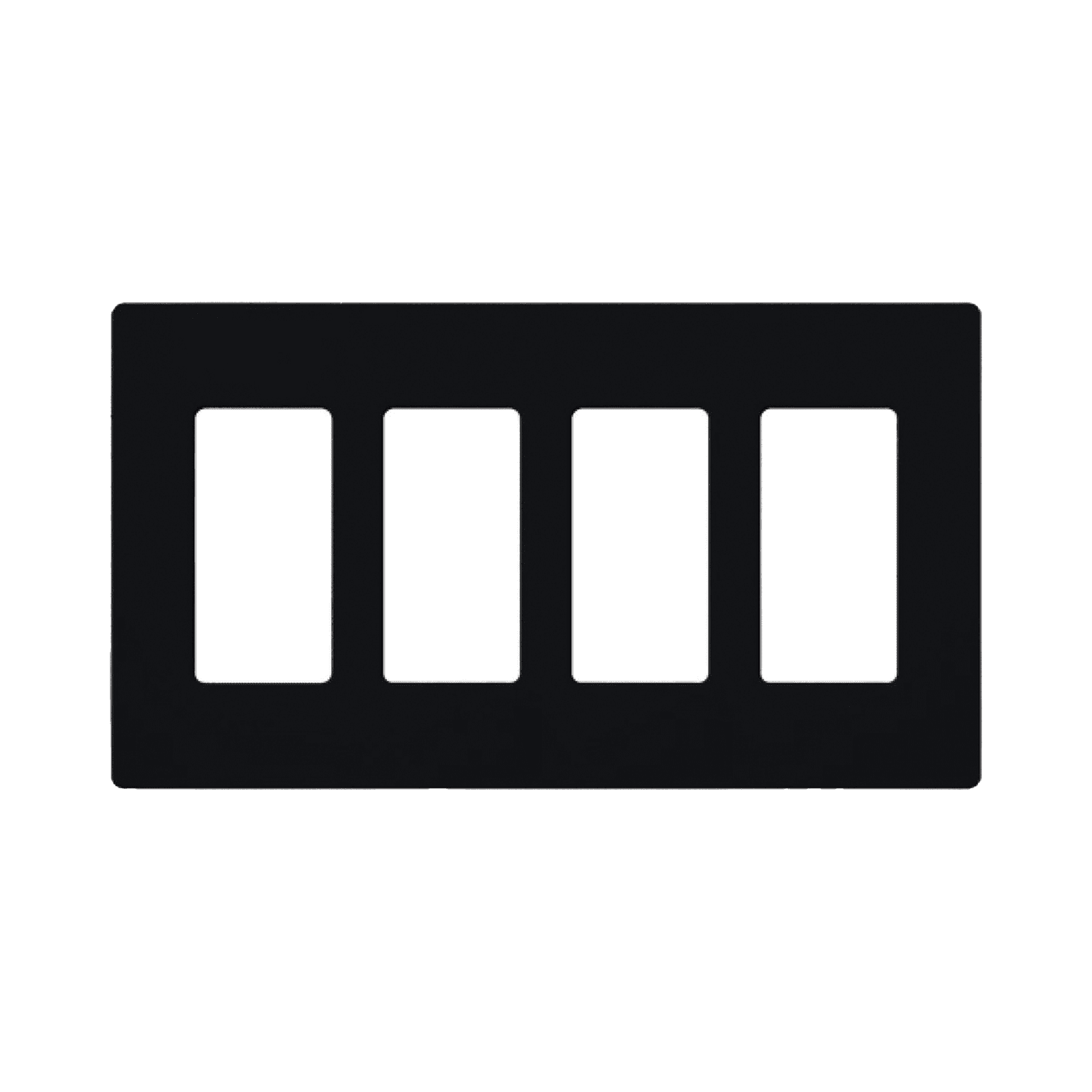 PLACA DE PARED 4 ESPACIOS SC4MN - LUTRON ELECTRONICS