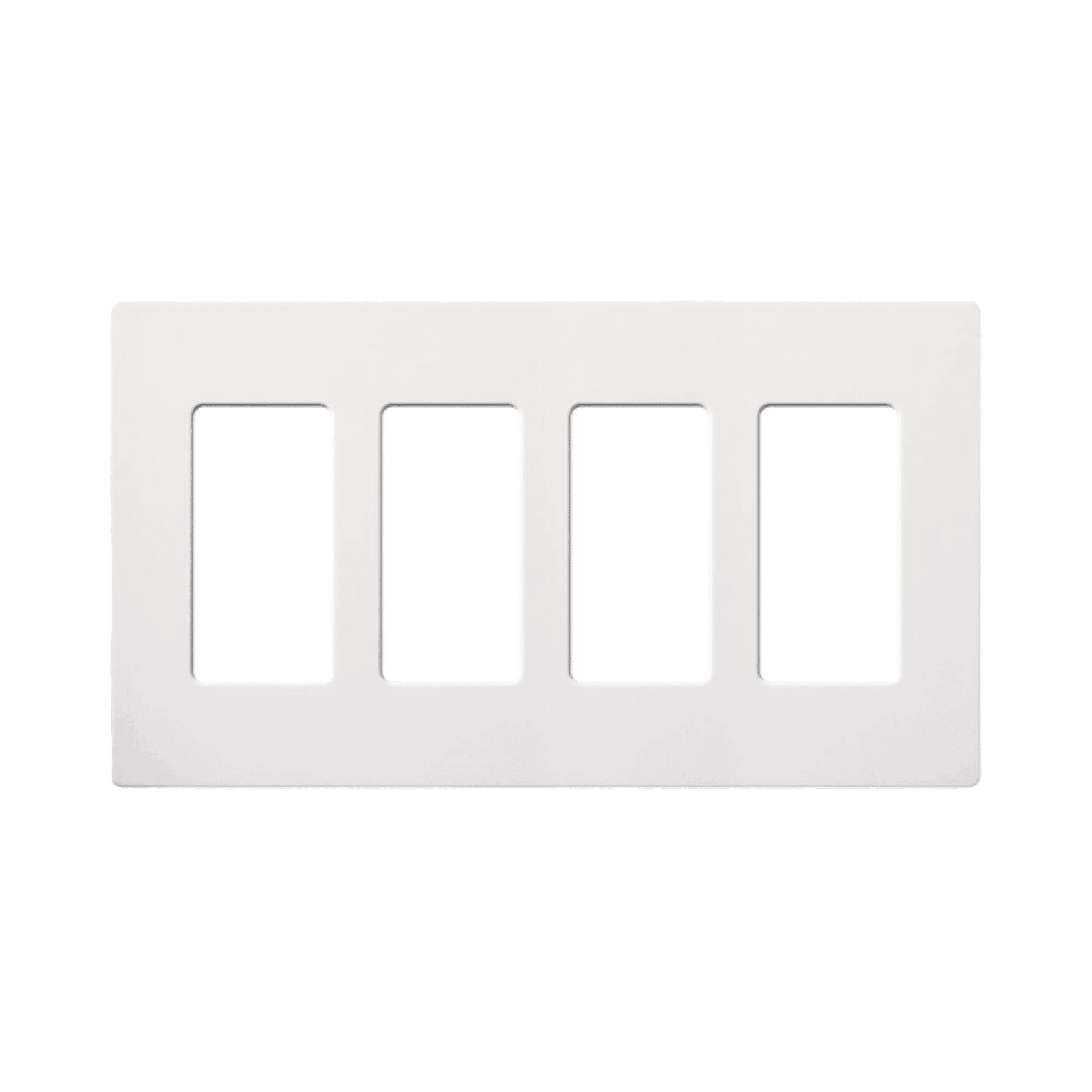 PLACA DE PARED 4 ESPACIOS SC-4-SW - LUTRON ELECTRONICS