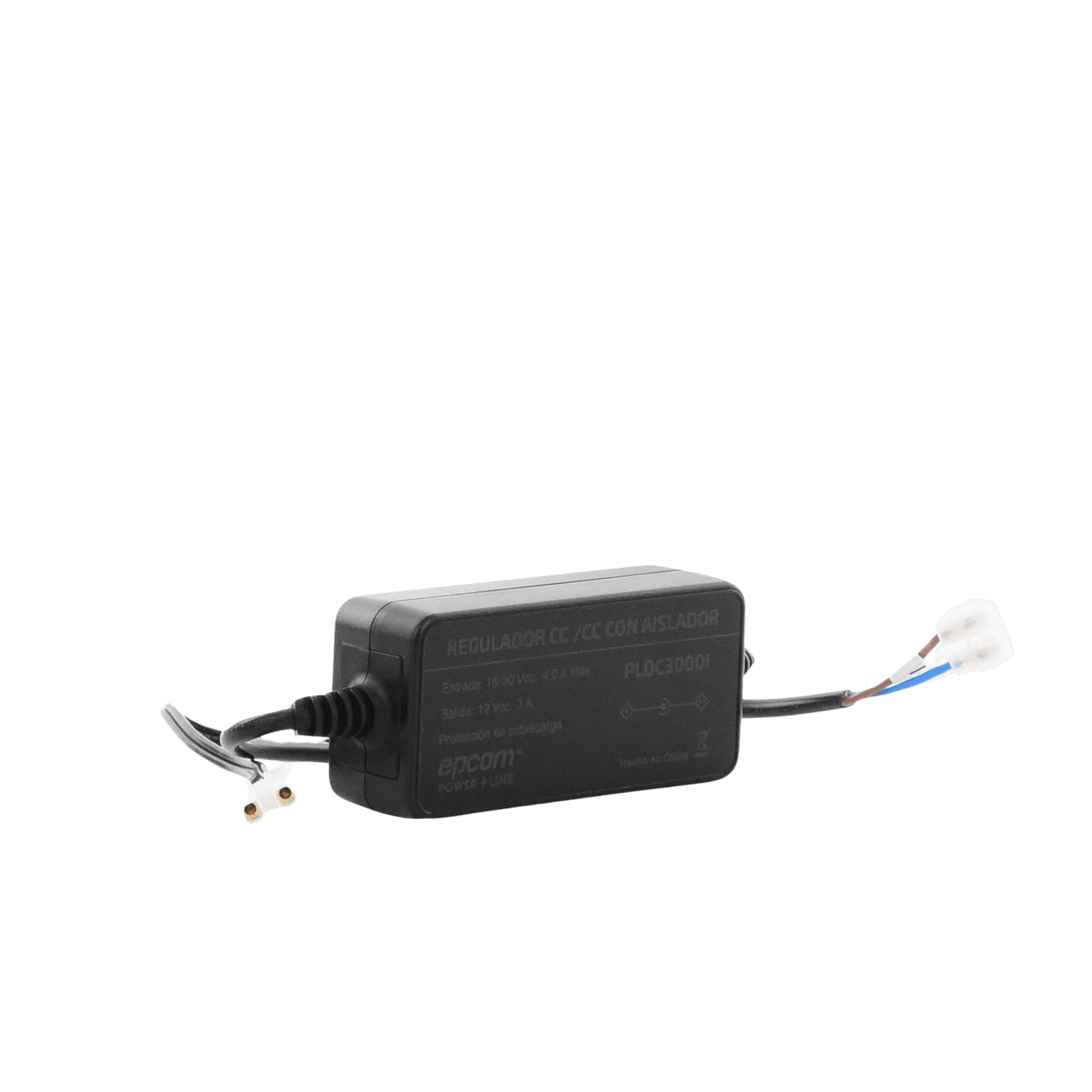 Convertidor de Voltaje con Aislador de 15-30 Vcc a 12 Vcc / 3 Amp Max. PL-DC3000I - EPCOM POWERLINE
