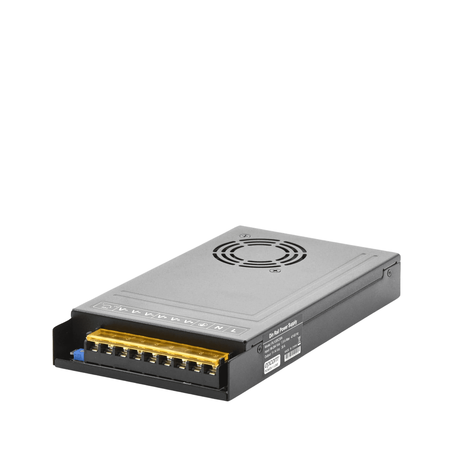 Fuente Industrial Epcom Power Line tipo DIN RAIL, de 12 Vcc, 30 A PLI-12-DC-30A - EPCOM POWERLINE