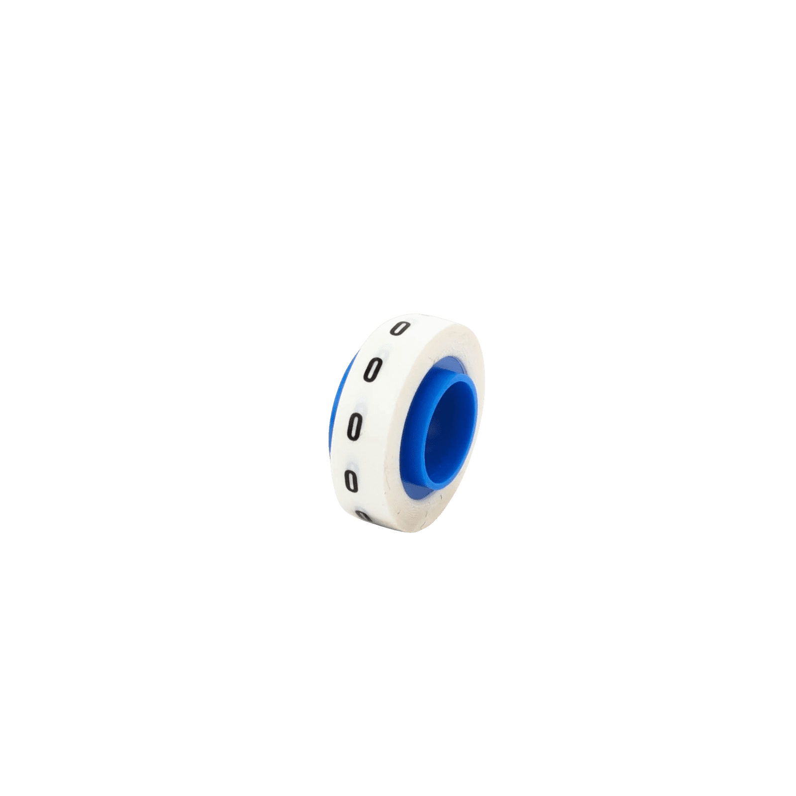 Rollo de Etiquetas Marcadoras, Pre-Impresos con el Número 0, de 2.4 metros, Color Blanco PMDR-0 - PANDUIT
