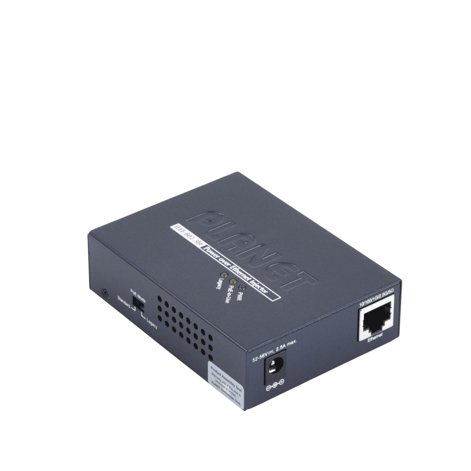 Inyector PoE 802.3af/at/bt , Hasta 95 Watts, Puerto Gigabit con Fuente Externa POE-171A-95 - PLANET