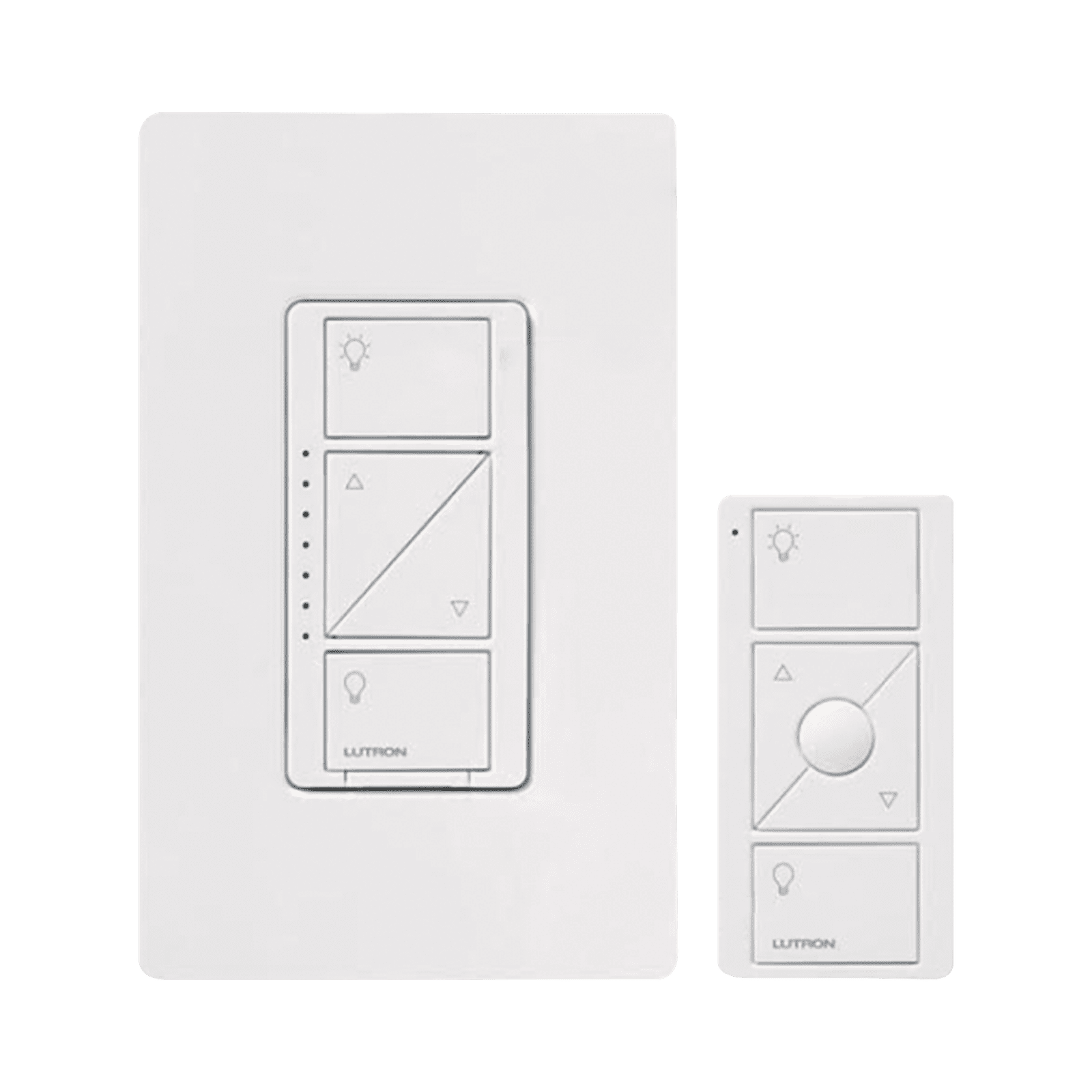(Caseta Wireless) Kit, Apagador, base para empotrar en pared el control remoto PICO, tapa, ideal para el control de iluminación,. PPKG1WSWH - LUTRON CASETA WIRELESS