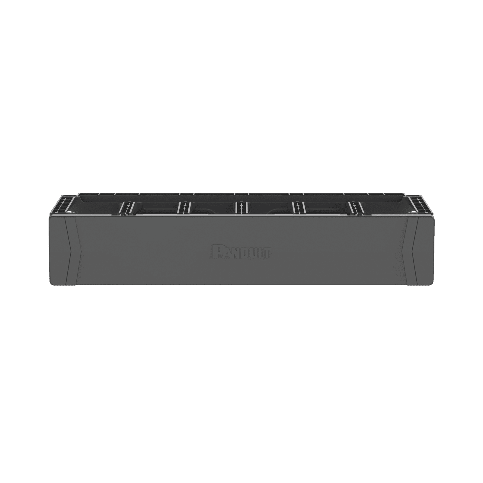 Organizador de Cables Horizontal PatchRunner™, Sencillo (Solo Frontal), Para Rack de 19in, 2UR PR2HF2 - PANDUIT