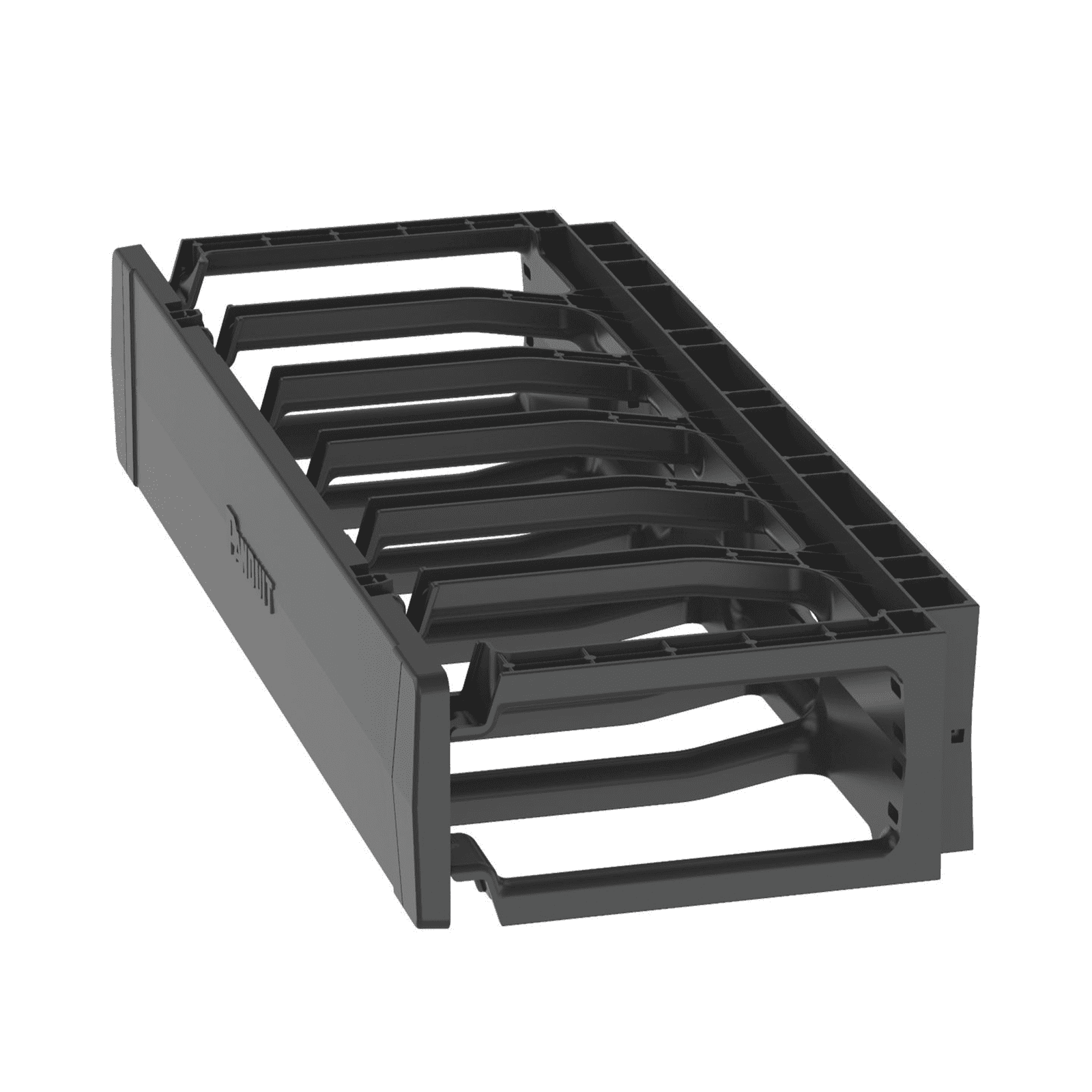 Organizador de Cables Horizontal PatchRunner™, Sencillo (Solo Frontal), Para Rack de 19in, 2UR PR2HF2 - PANDUIT