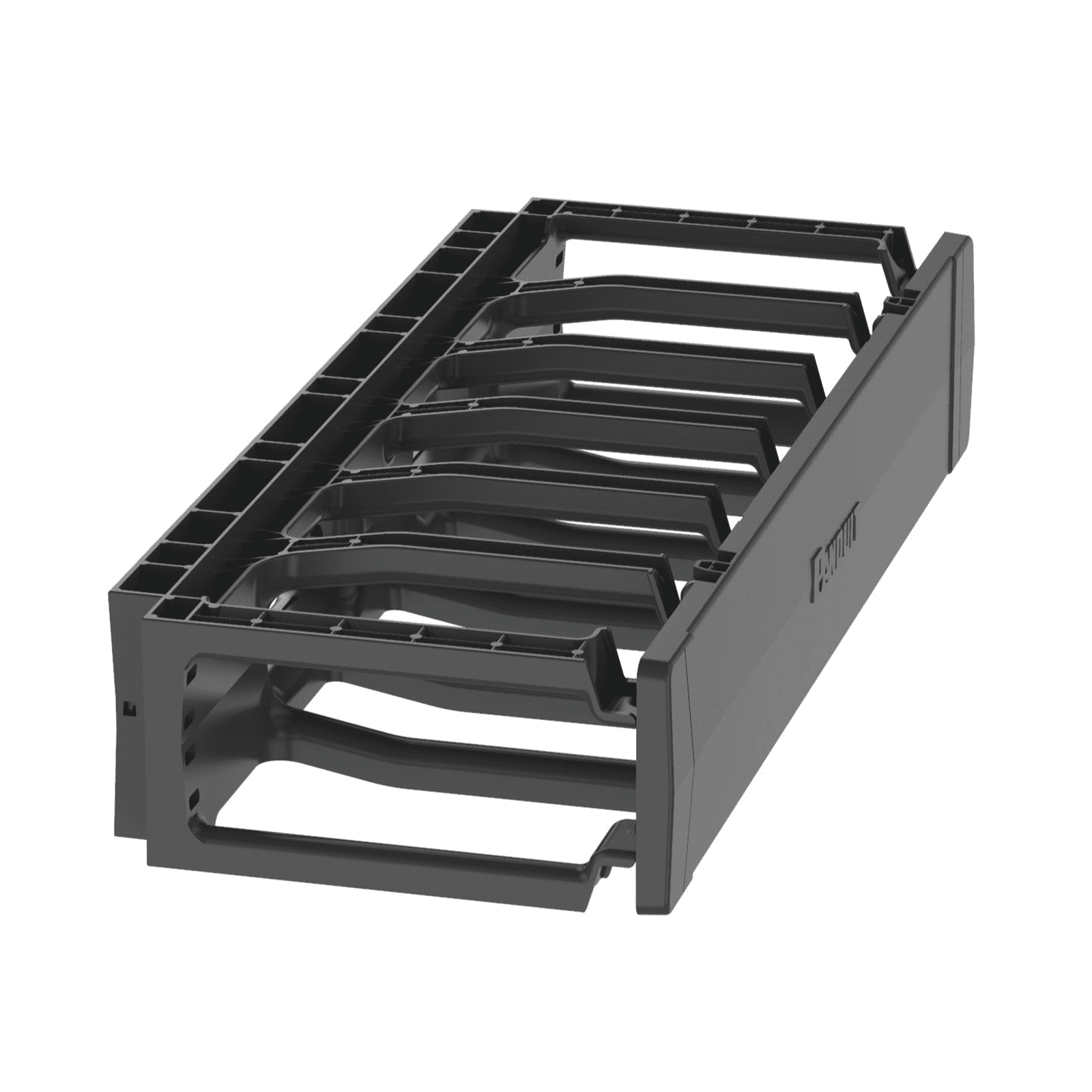 Organizador de Cables Horizontal PatchRunner™, Sencillo (Solo Frontal), Para Rack de 19in, 2UR PR2HF2 - PANDUIT