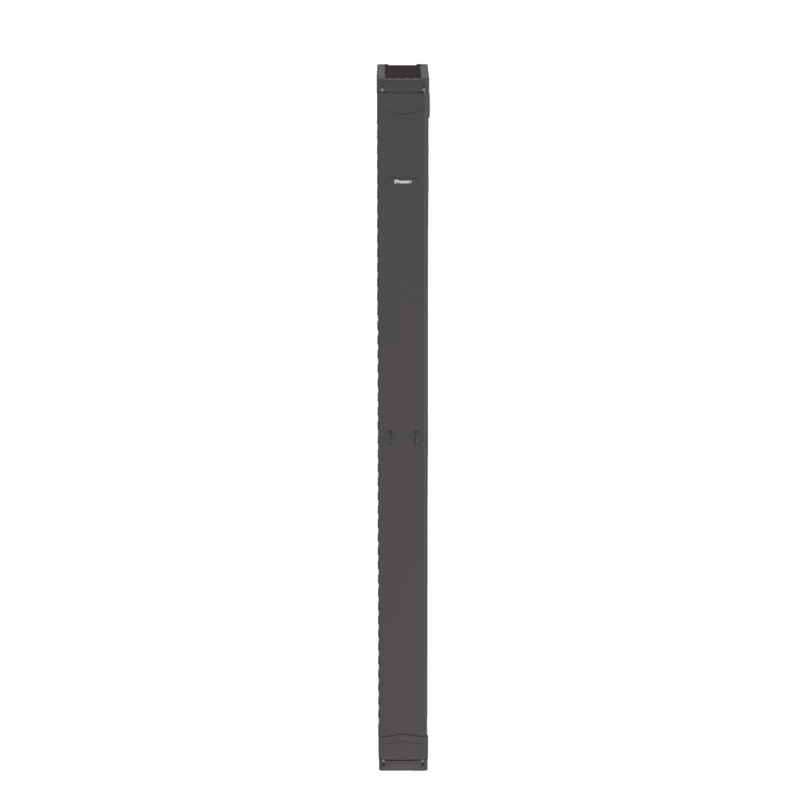 Organizador Vertical PatchRunner™, Sencillo (Solo Frontal), Para Rack Abierto de 45 Unidades, 6 in de Ancho, Color Negro PR2VFD06 - PANDUIT