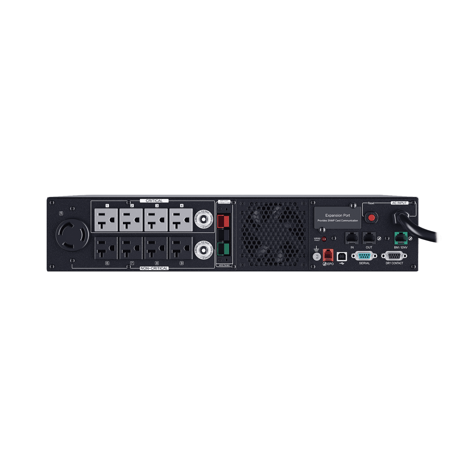 UPS de 3000 VA/3000 W, Topología Línea Interactiva, Entrada 120 Vca NEMA L5-30P, Onda Senoidal Pura, Torre o Rack de 2 UR, Con 8 Tomas 5-20R y 1 L5-30R PR3000RTXL2U - CyberPower