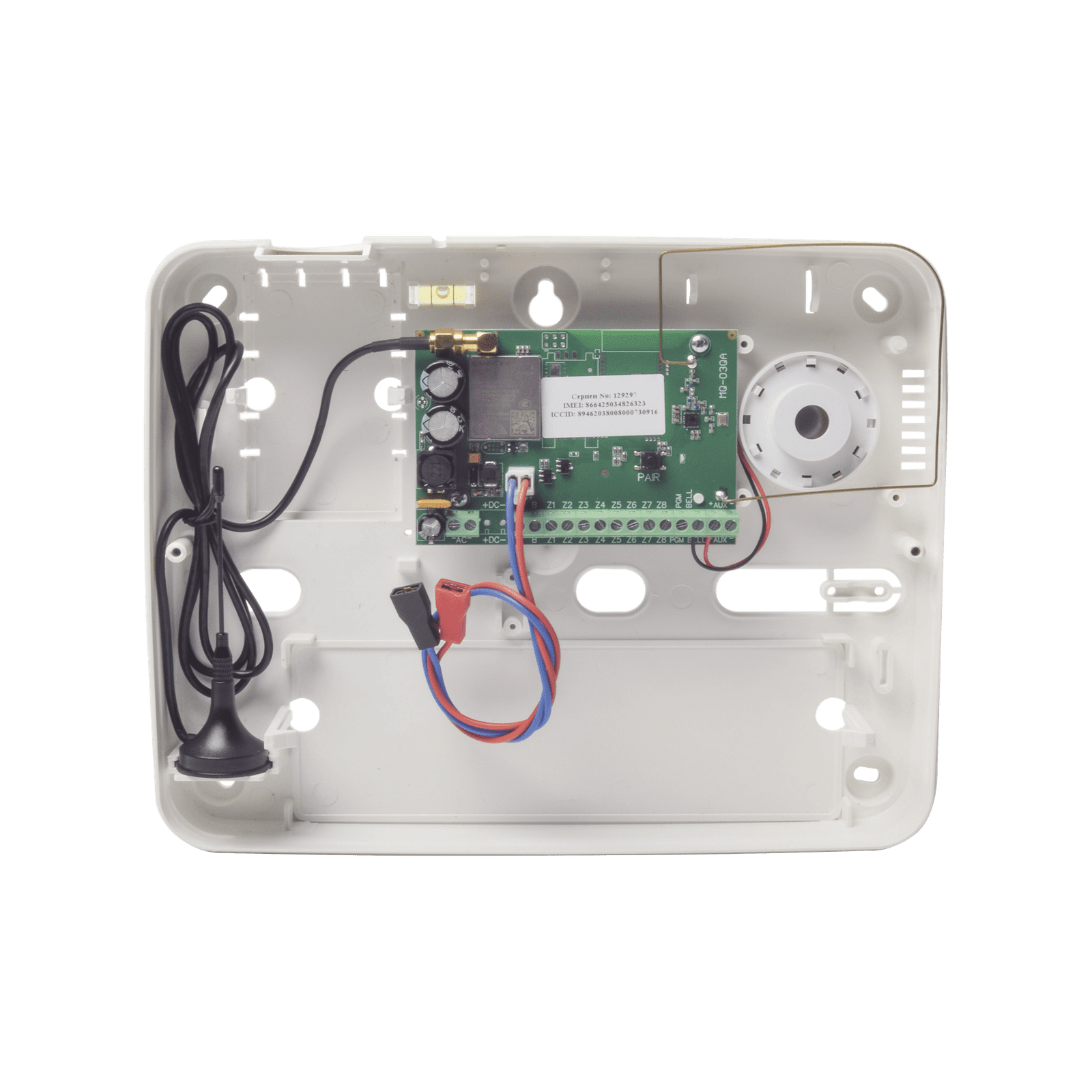 Panel de Alarma Cloud Híbrido 4G LTE / 8 Zonas Cableadas, 32 Inalámbricas / INCLUYE 2 AÑOS 3G/4GLTE ILIMITADOS / Programación 100% vía WEB / ALTA SEGURIDAD PRO4GEN2 - M2M SERVICES