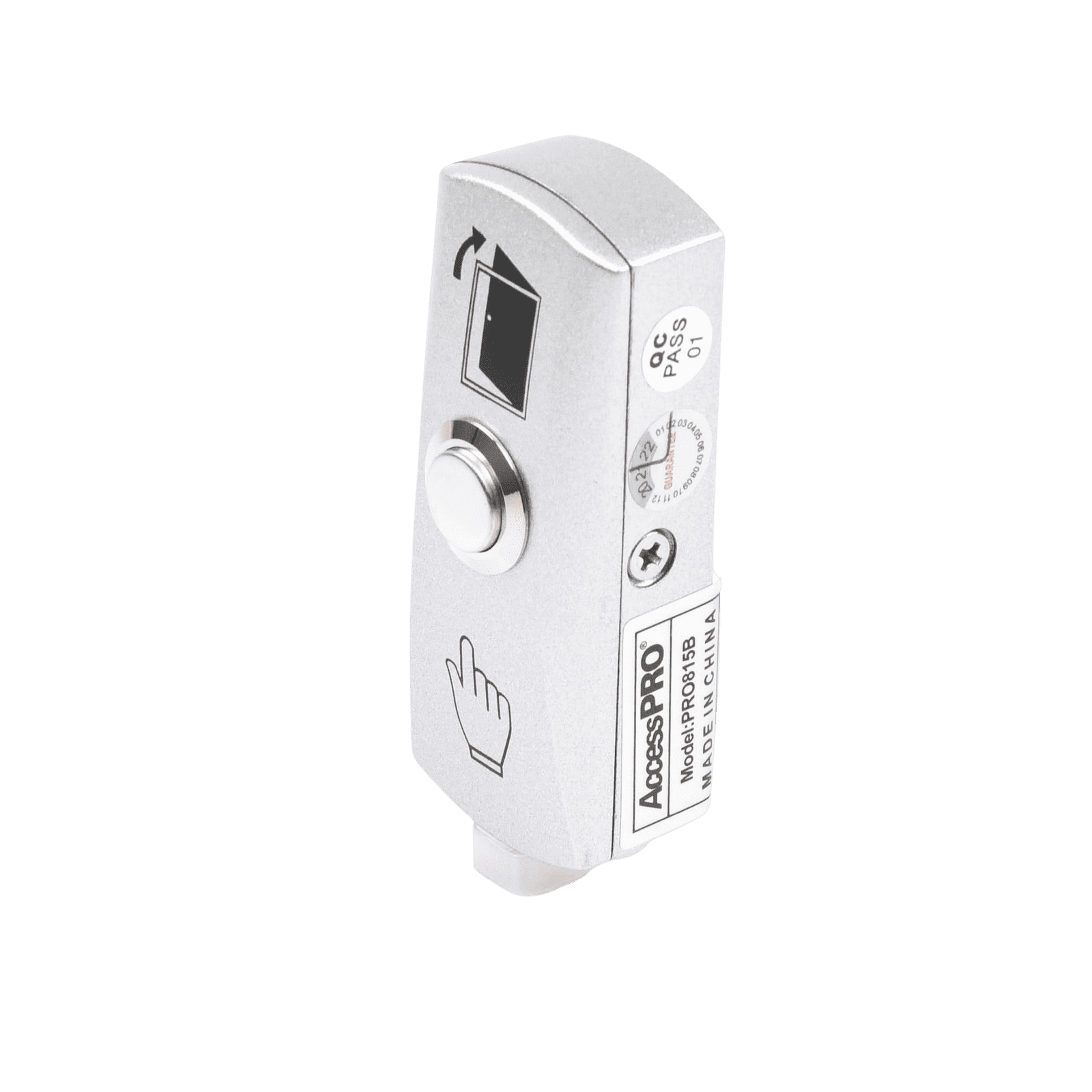 Botón de salida con caja para fácil instalación/ Contacto NO PRO815B - AccessPRO