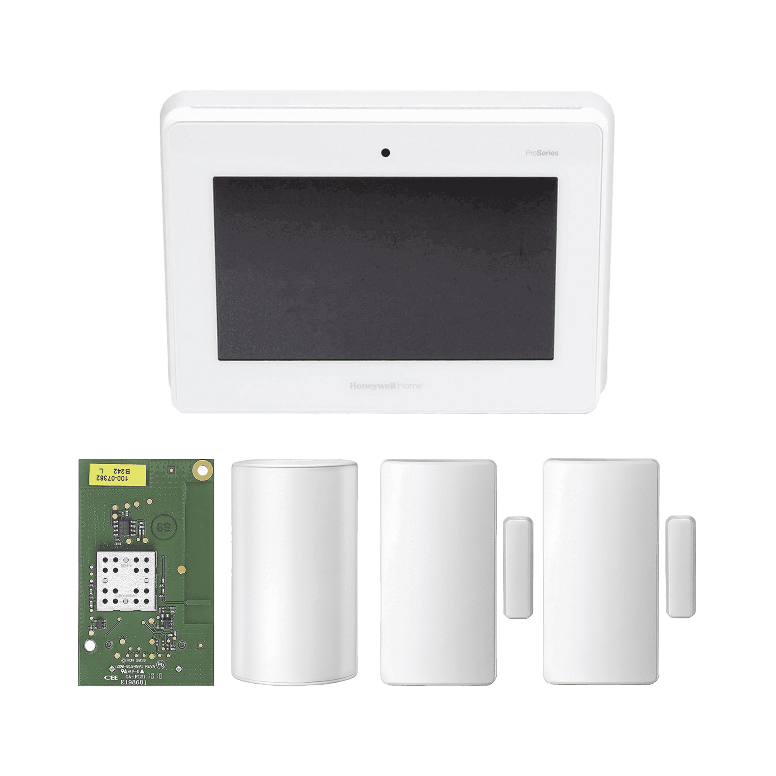 Kit de Panel de Alarma PROA7M con Sensor de Movimiento y 2 Contactos Magnéticos PROA7PMW - HONEYWELL HOME RESIDEO