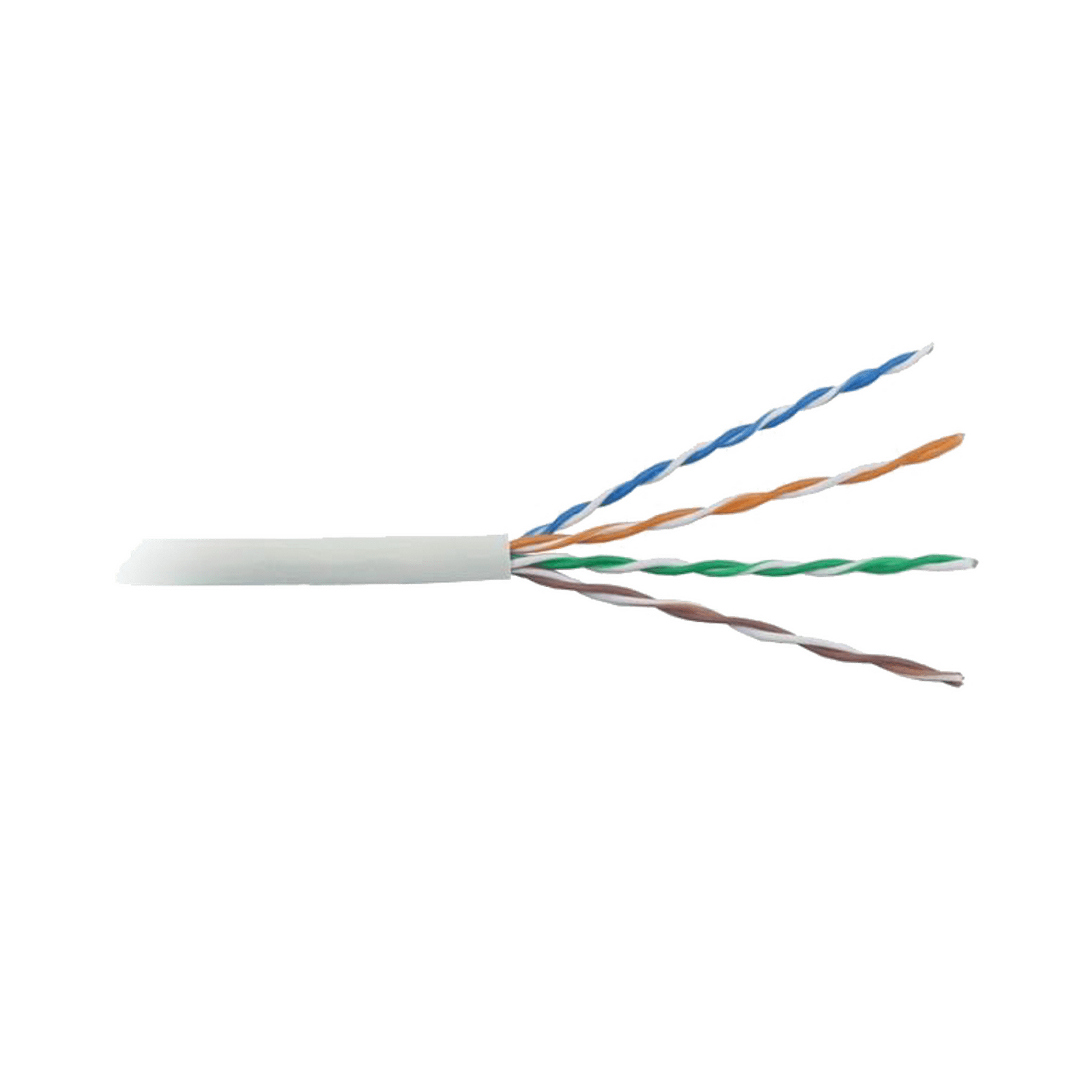 Bobina de cable de 305 m, ( 1000 ft ), Cat5e, alto rendimiento, color blanco, UL, para aplicaciones en video vigilancia, redes de datos. Uso en interior PRO-CAT-5E-W - LINKEDPRO BY EPCOM