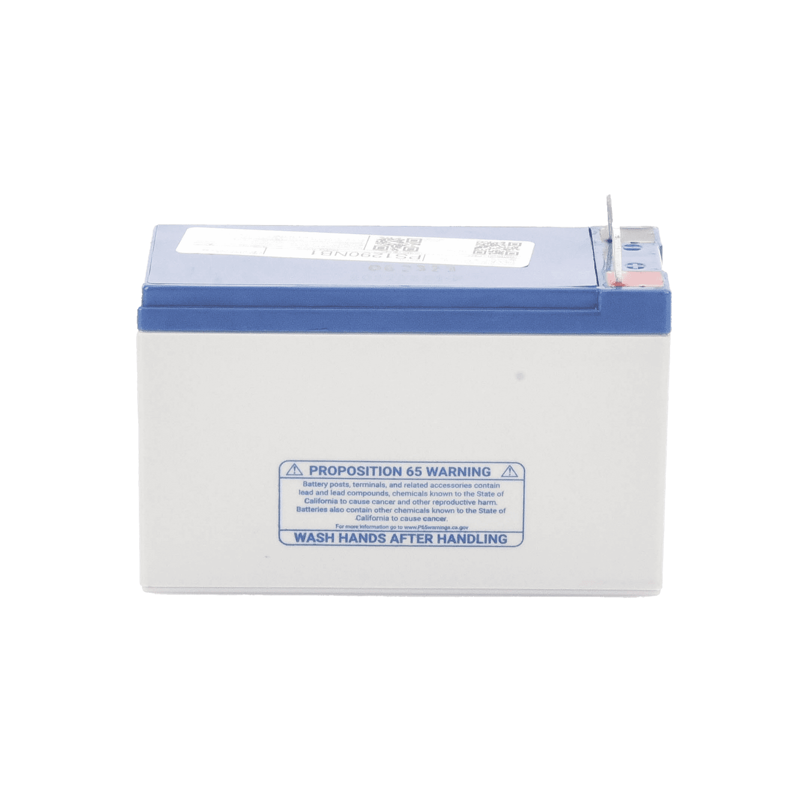 Batería 12V, 9AH, Para Respaldo, Tecnologías AGM/VRLA, 5 Años Vida Útil, Terminales NB1, Reconocida UL PS-1290-NB1 - POWER SONIC