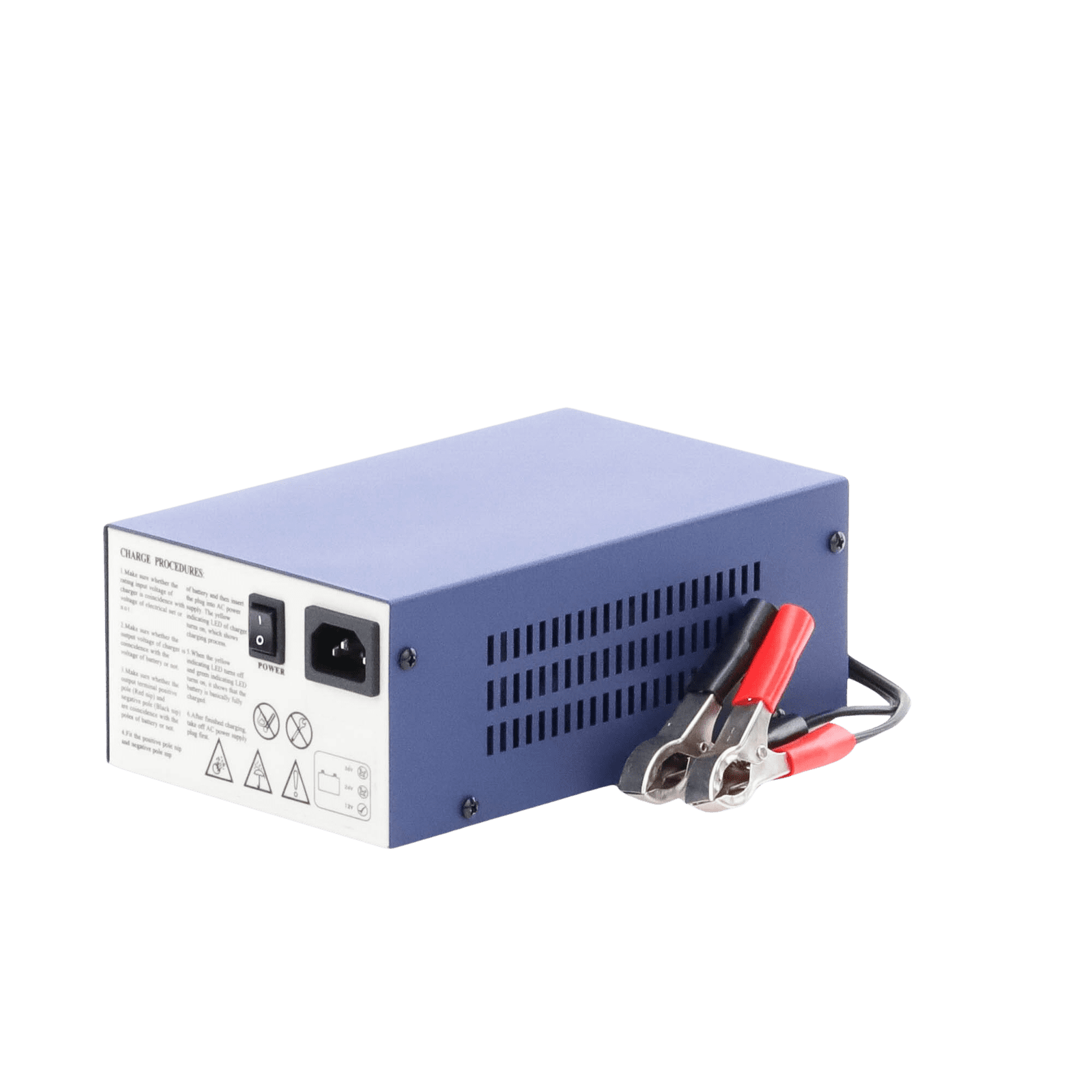 Cargador Para Baterías De 12V, 40 a 120AH, Selladas De Plomo Acido, Tecnología SLA/VRLA, Serie ACX PSC-1212000ACX - POWER SONIC