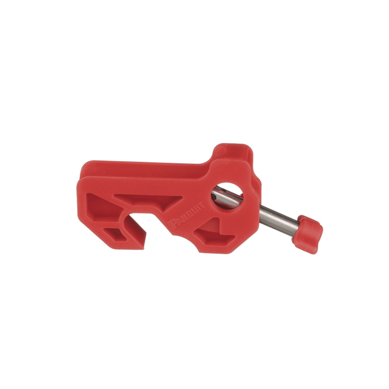 Bloqueador de Interruptor Termomagnético LOTO, tipo Riel DIN o Mini Interruptor. Color rojo PSL-MCBNT - PANDUIT