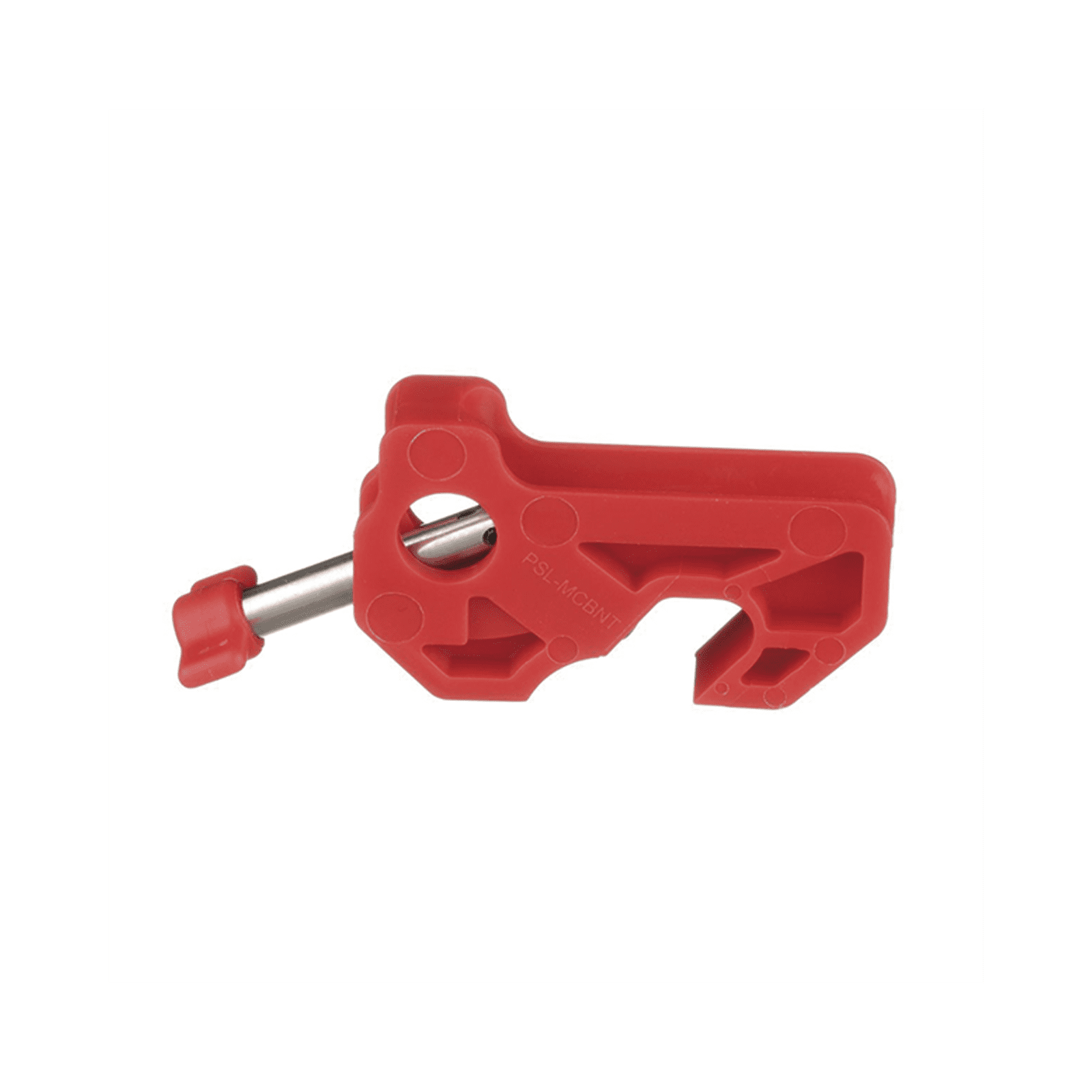 Bloqueador de Interruptor Termomagnético LOTO, tipo Riel DIN o Mini Interruptor. Color rojo PSL-MCBNT - PANDUIT