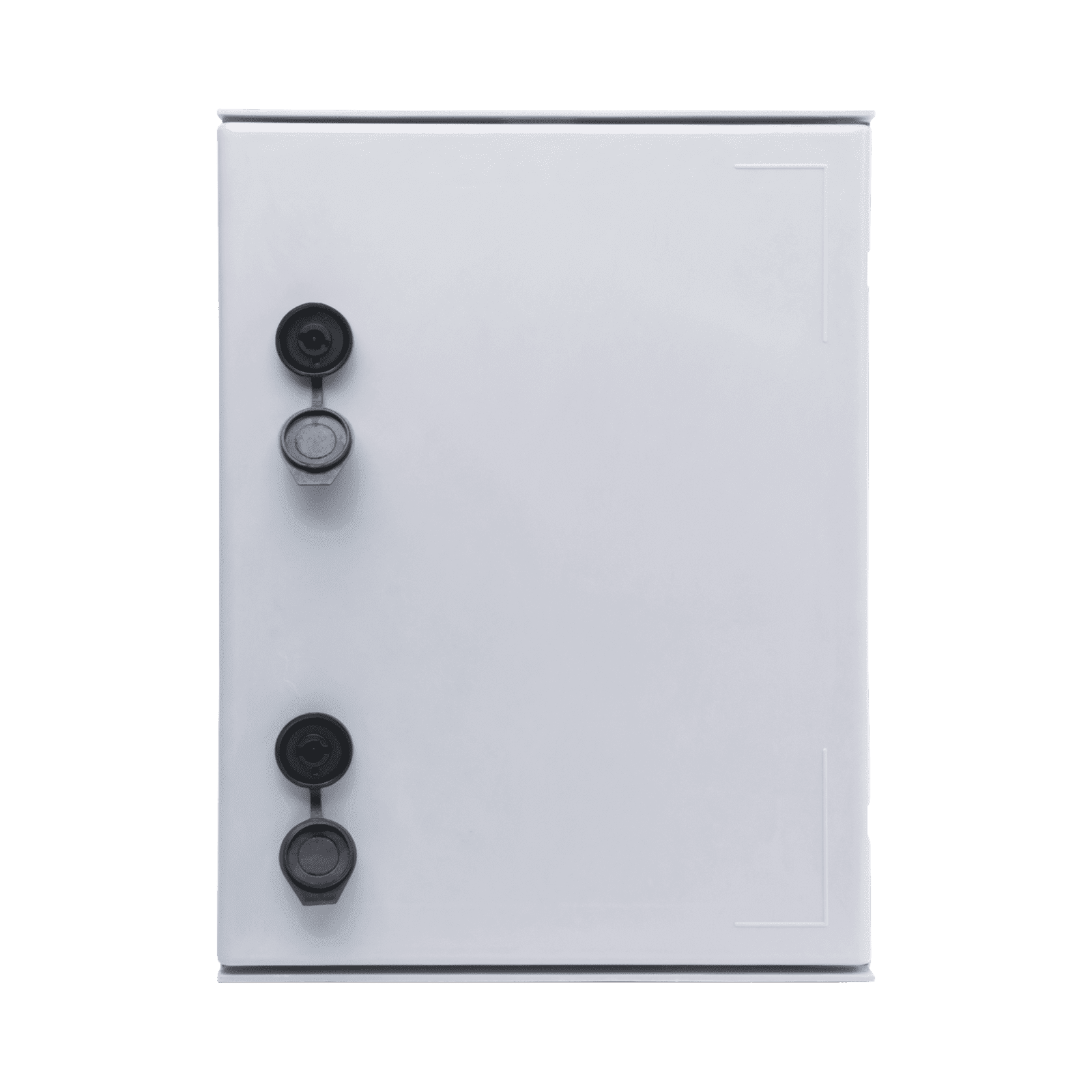 Gabinete de Poliéster IP65 Uso en Intemperie (300 x 400 x 200 mm) con Placa Trasera Interior de Plástico (Incluye Chapa y Llave). PST-3040-20P 174454 - PRECISION