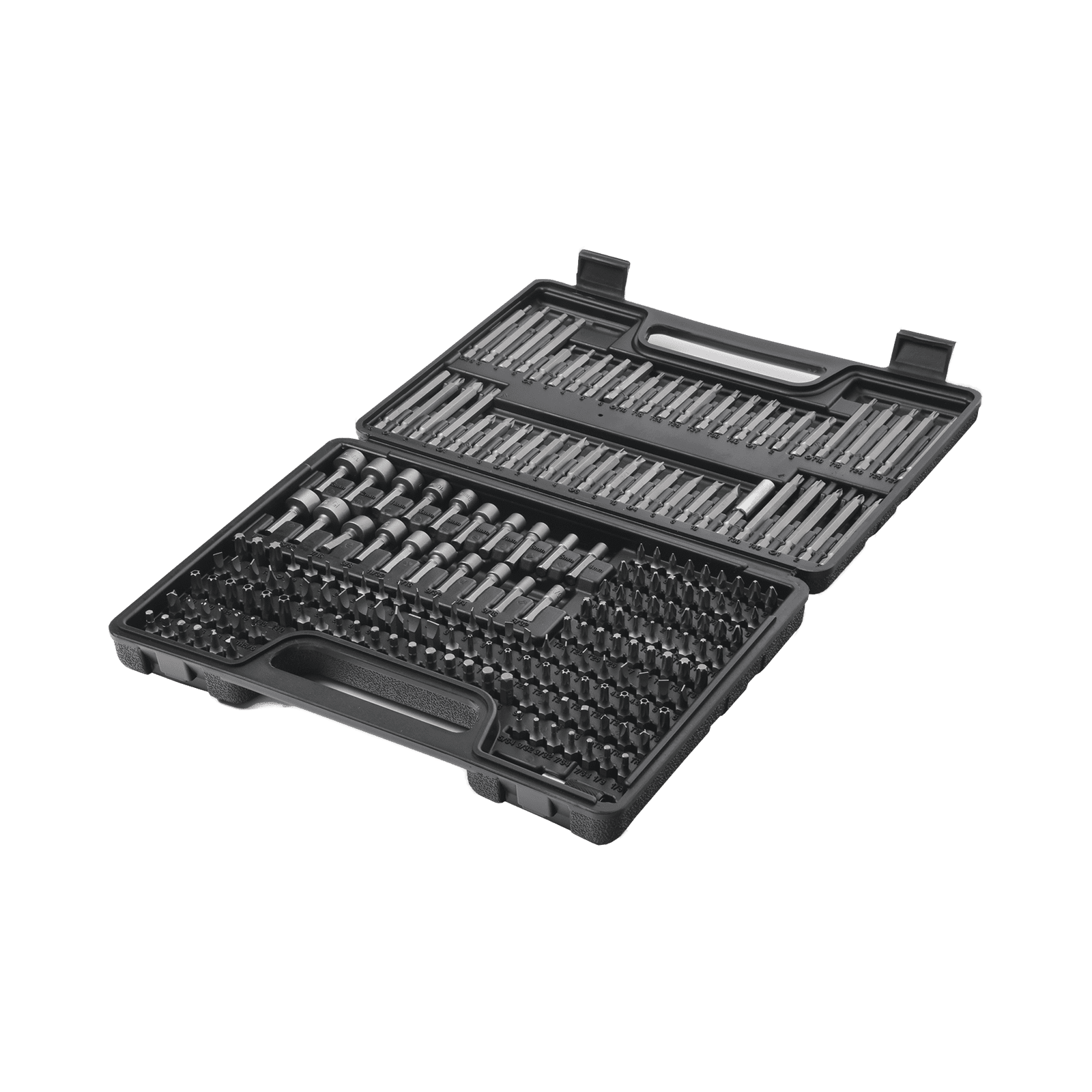 Juego de 208 Puntas para Taladro Entrada Hexagonal 1/4″. Incluye Estuche. PST-C010-03 - PRECISION