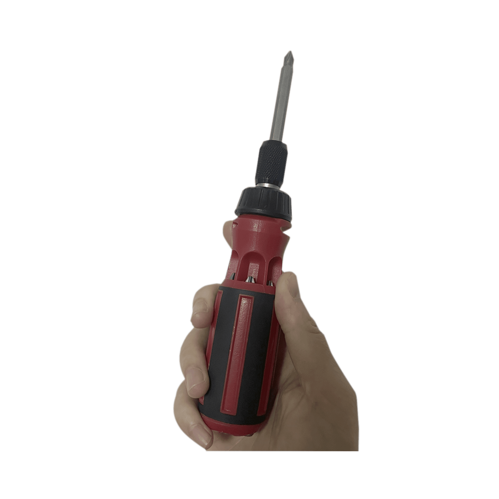 Desarmador 6 en 1 con Mango de Agarre Plástico (Torx de Seguridad #10 y #20, Hexagonal #5, PH0, PH2, Plana #5) PST-H020-06 - PRECISION