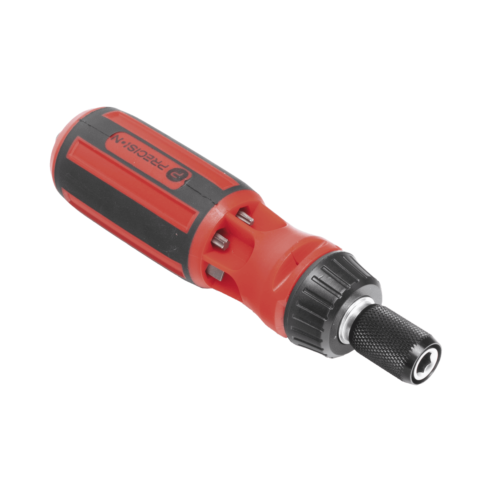 Desarmador 6 en 1 con Mango de Agarre Plástico (Torx de Seguridad #10 y #20, Hexagonal #5, PH0, PH2, Plana #5) PST-H020-06 - PRECISION