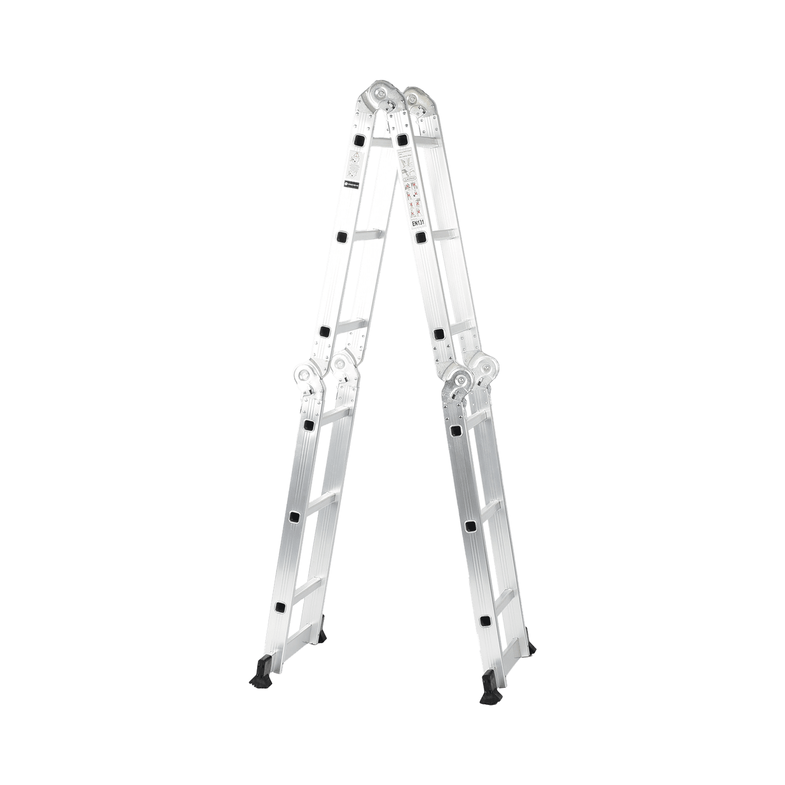 Escalera Multiposiciones de Aluminio de 3.52 Metros, Soporta 150 kg PST-H10-003 - PRECISION