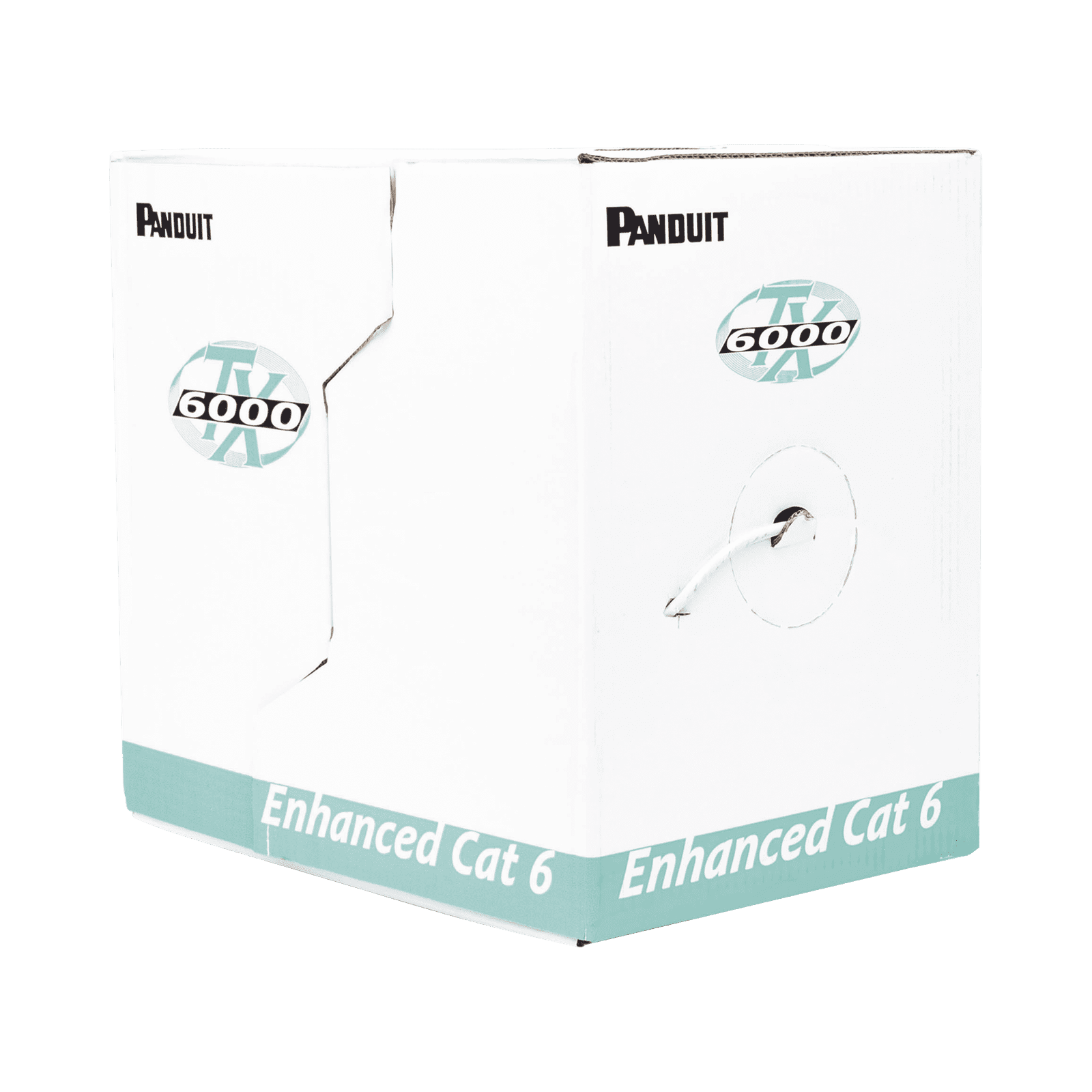 Bobina de Cable UTP 305 m. de Cobre, TX6000™ PanNet, Reelex, Gris, Categoría 6 Mejorado (23 AWG), PVC (CMR, Riser), de 4 pares PUR6004IG-FE - PANDUIT