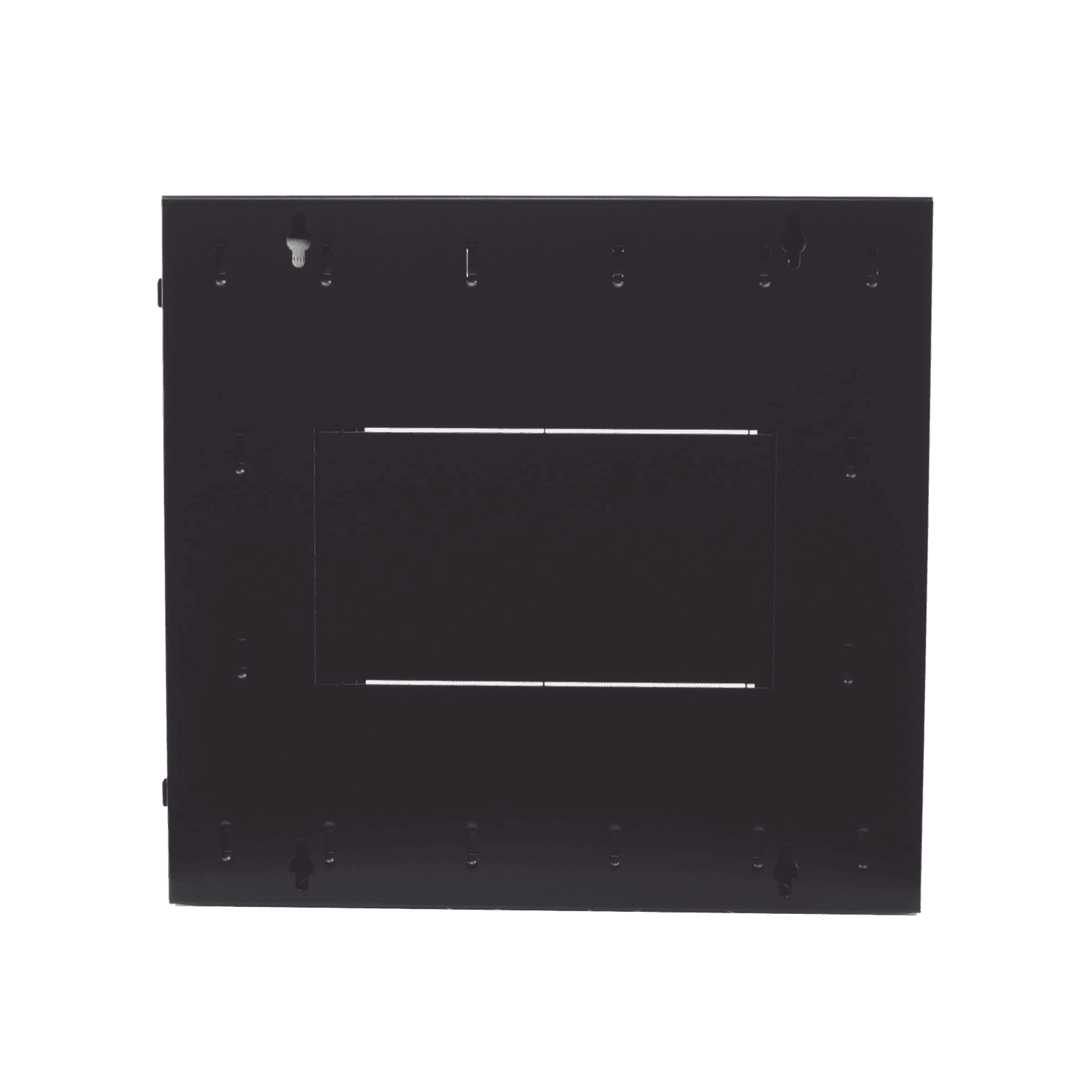 Gabinete PanZone de Montaje en Pared, de 19in, Puerta con Ventana de Seguridad, 12 UR, 762mm de Profundidad, Color Negro PZWMC1230W - PANDUIT