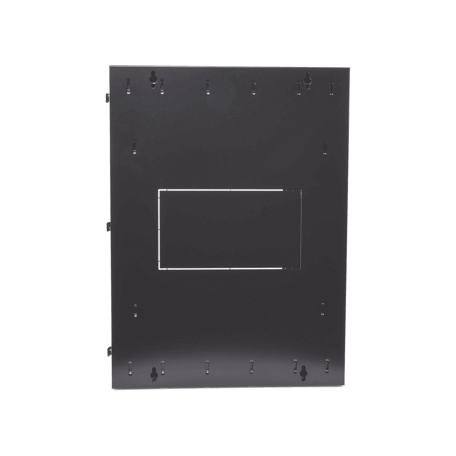 Gabinete PanZone de Montaje en Pared, de 19in, Puerta con Ventana de Seguridad, 18 UR, 635mm de Profundidad, Color Negro PZWMC18W - PANDUIT