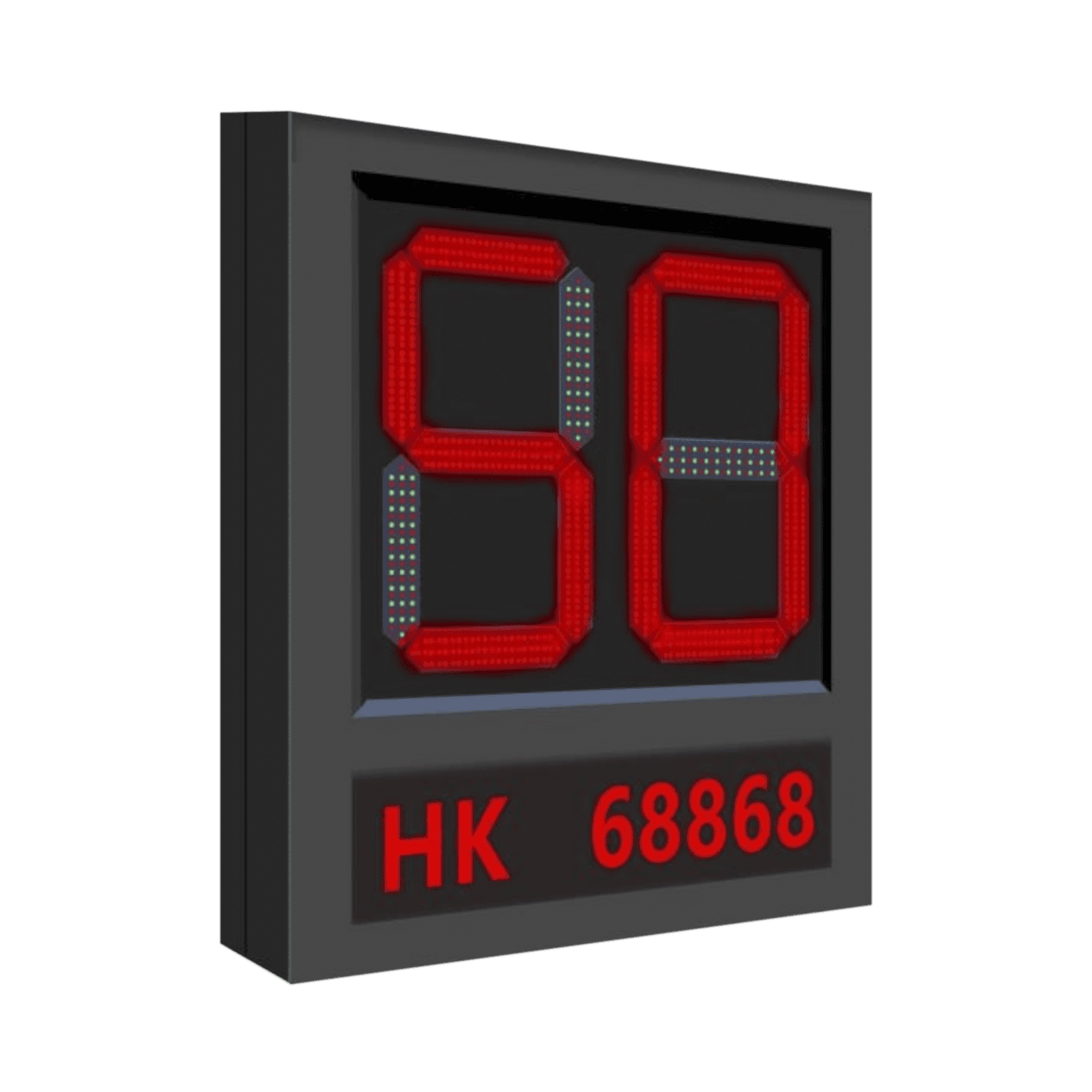 Pantalla LED para Aplicación de Estacionamientos / Indicador de Estados como Exceso de Velocidad, Velocidad Normal DS-TVL224-8-5EY - HIKVISION