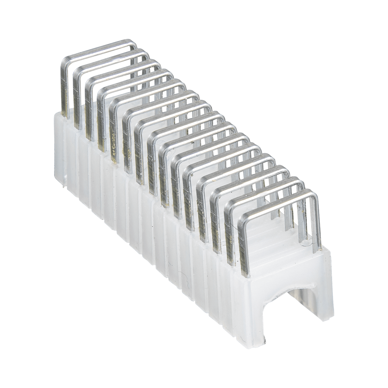 Paquete de 300 Grapas con Aislamiento,  para Cables CAT3 y CAT5e, Cable de Altavoz y Cable de seguridad de hasta 1/4” × 5/16” (6 mm × 8 mm). 450-001 - KLEIN TOOLS