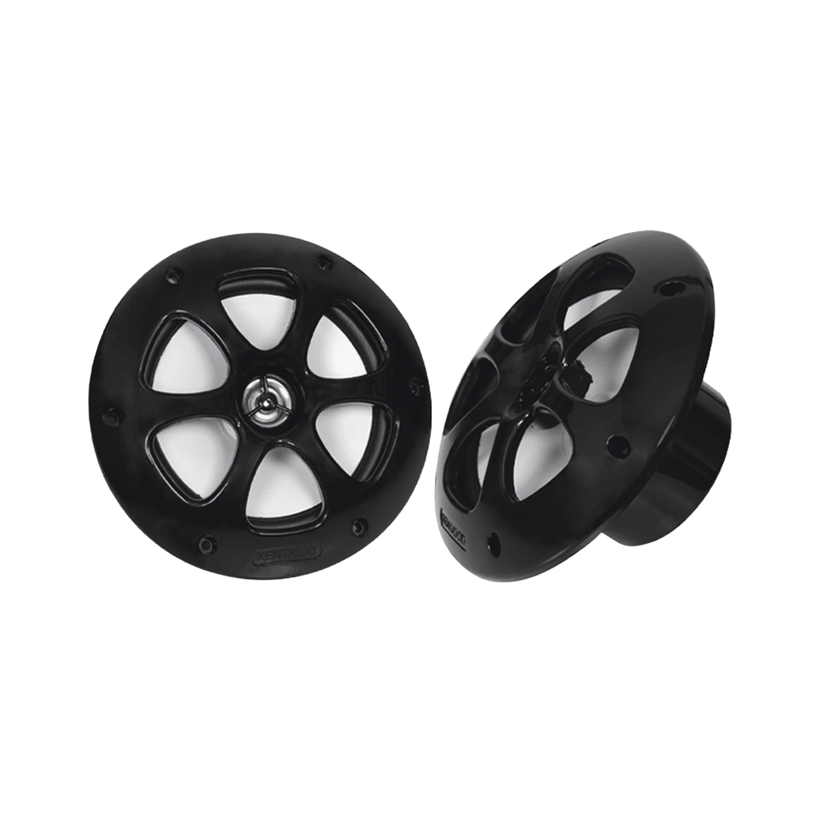 Par de altavoces fabricado en grado marinos en color negro de 6.5″  de 100 W de entrada máxima KFC1613MRB - JVC KENWOOD