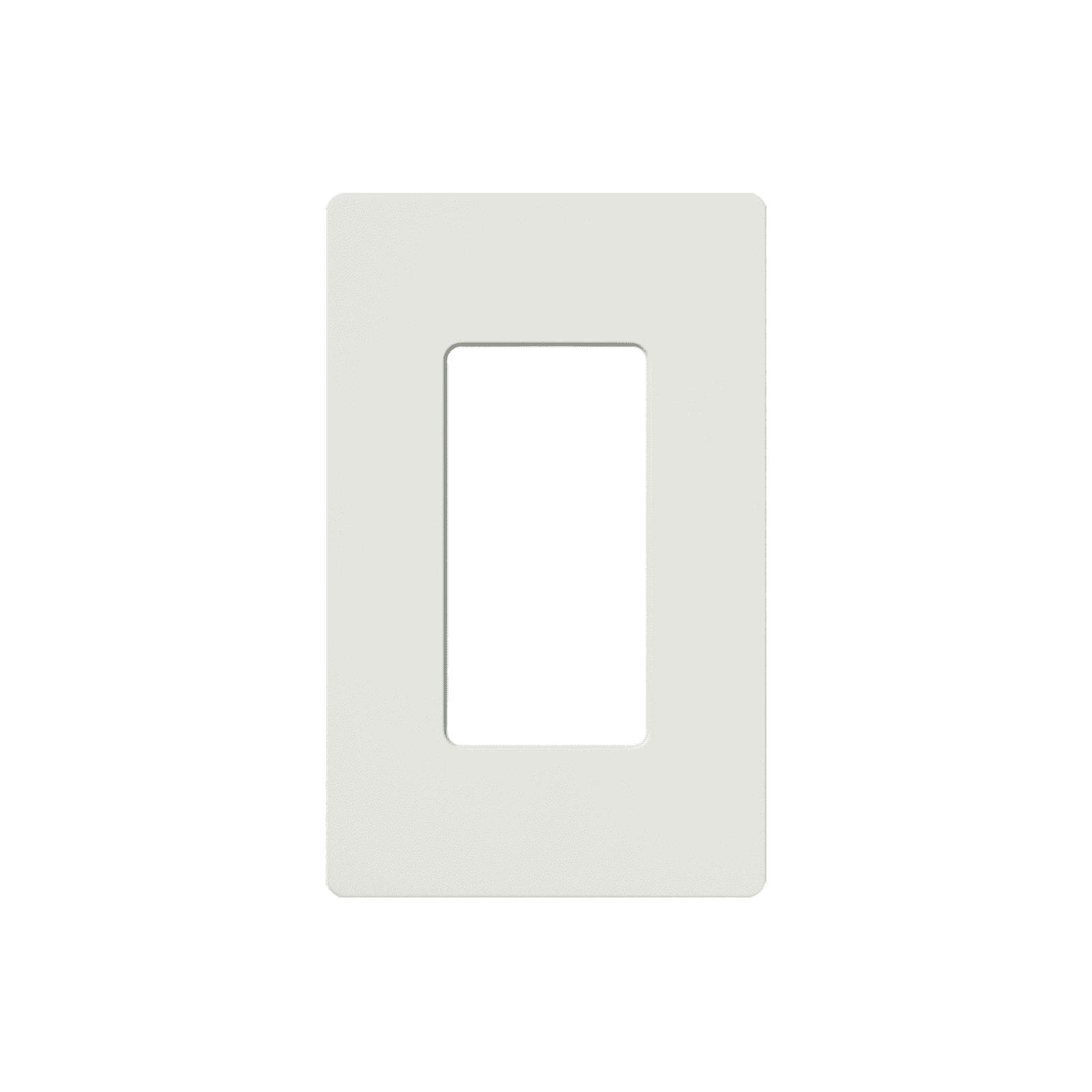 Placa de pared 1 espacio, para atenuador (dimmer), apagador ó control remoto inalámbrico LUTRON. SC1SW - LUTRON ELECTRONICS