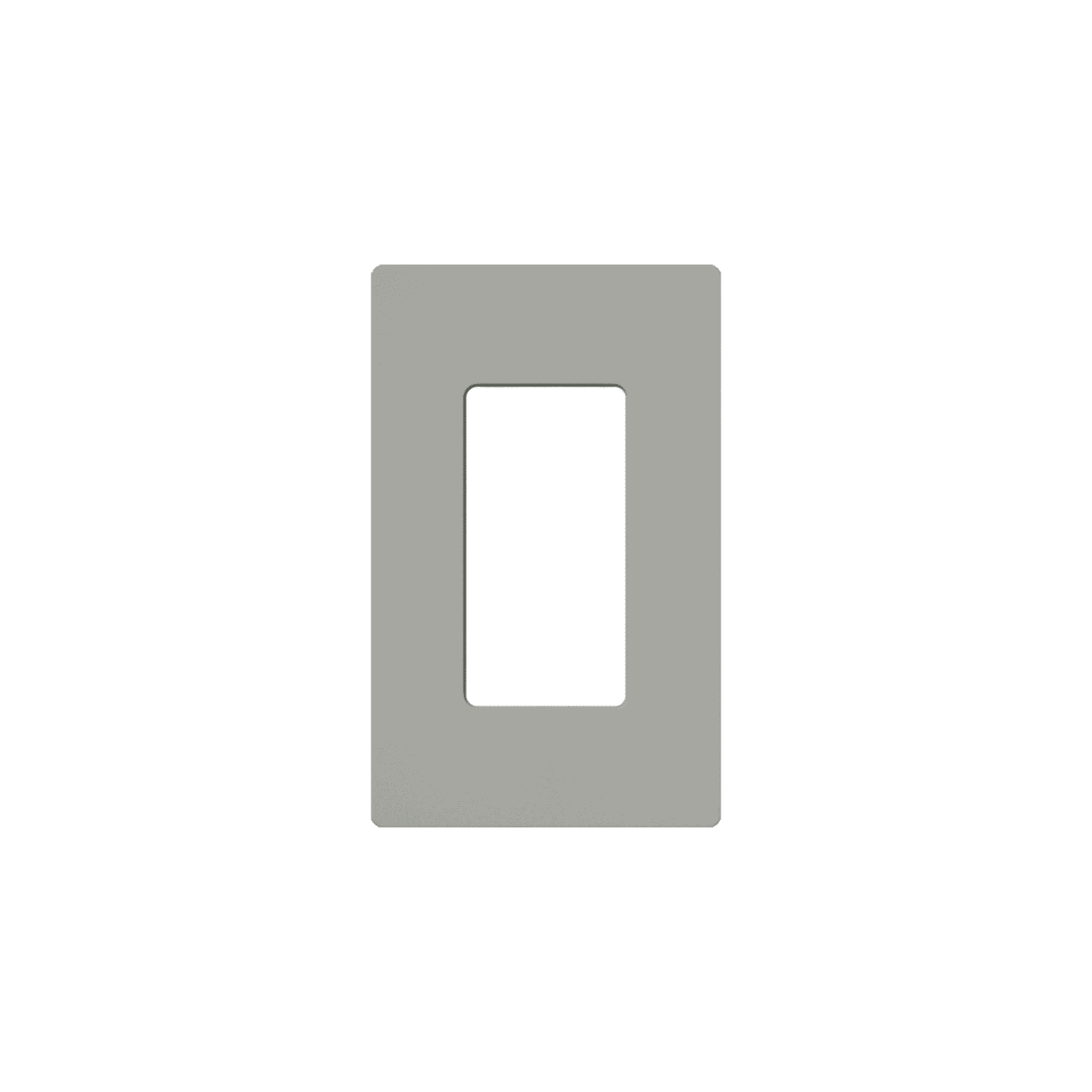 Placa de pared 1 espacio, para atenuador (dimmer), switch ó control remoto PICO inalámbrico. CW1GR - LUTRON ELECTRONICS
