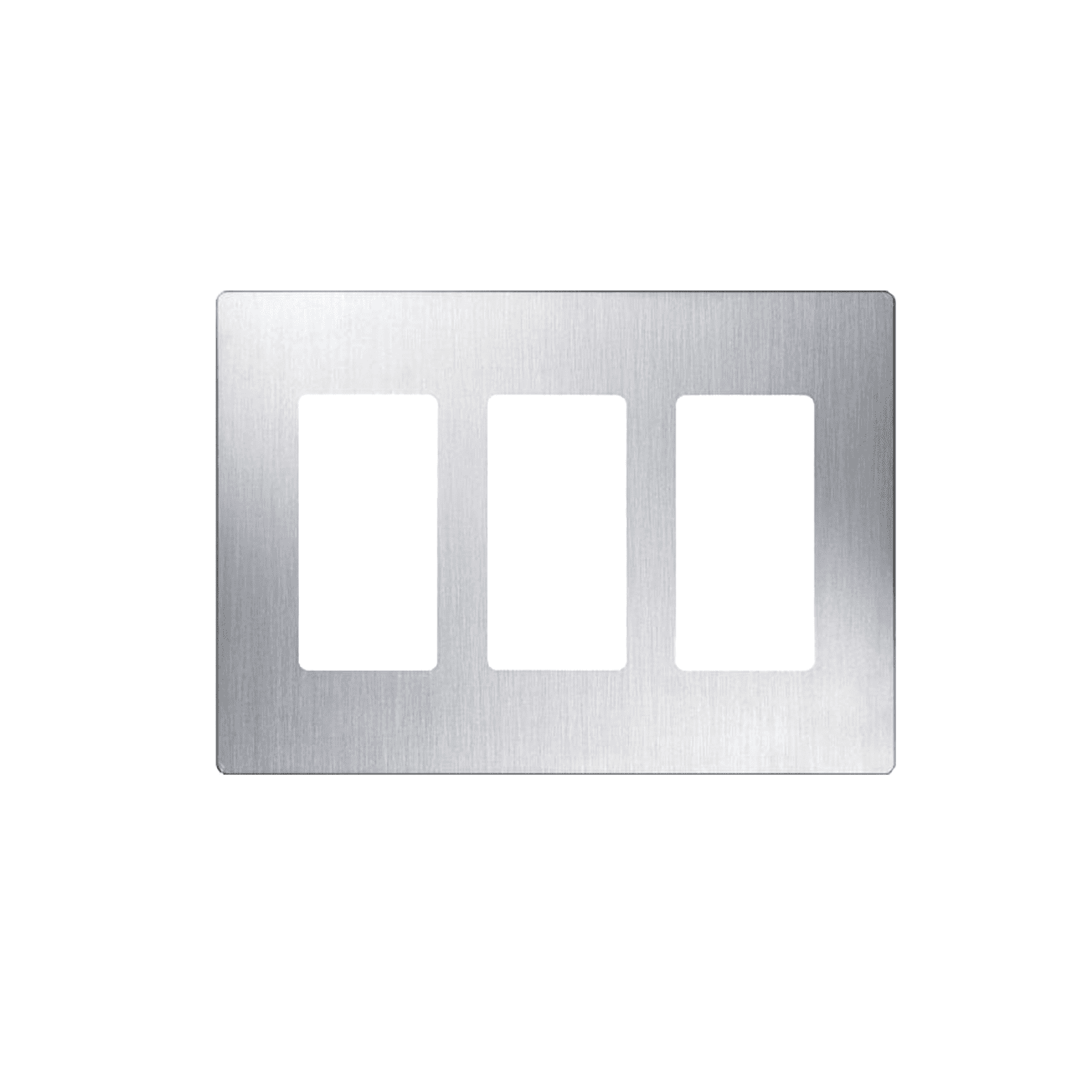 Placa de pared 3 espacio, para atenuador (dimmer), switch ó control remoto PICO inalámbrico. CW3SS - LUTRON ELECTRONICS