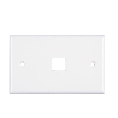 Placa de pared de 1 puerto, Keystone, Color Blanco LP-FP-16 - LINKEDPRO BY EPCOM