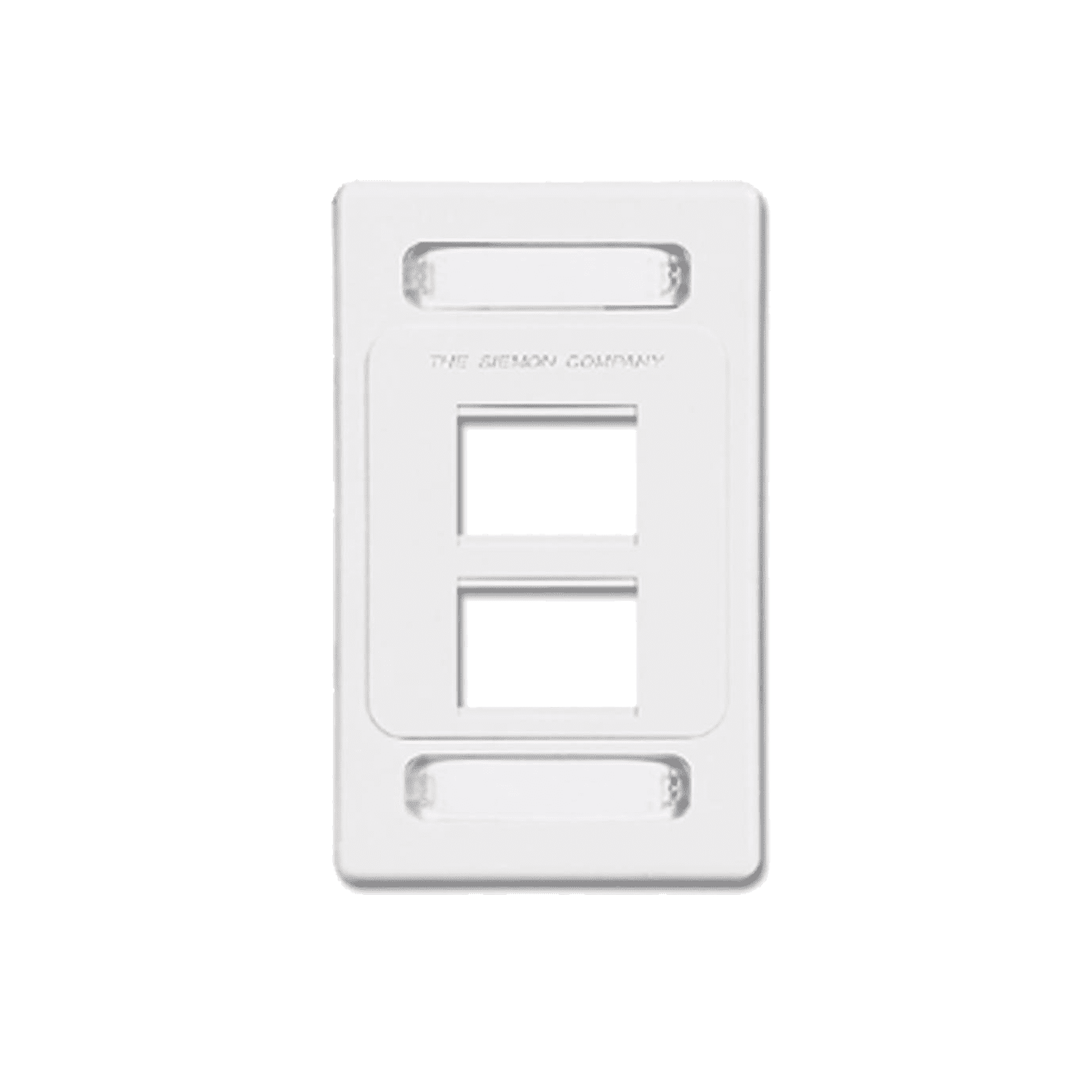 Placa de pared modular MAX, de 4 salidas, color blanco MX-F-PS-04-02 - SIEMON